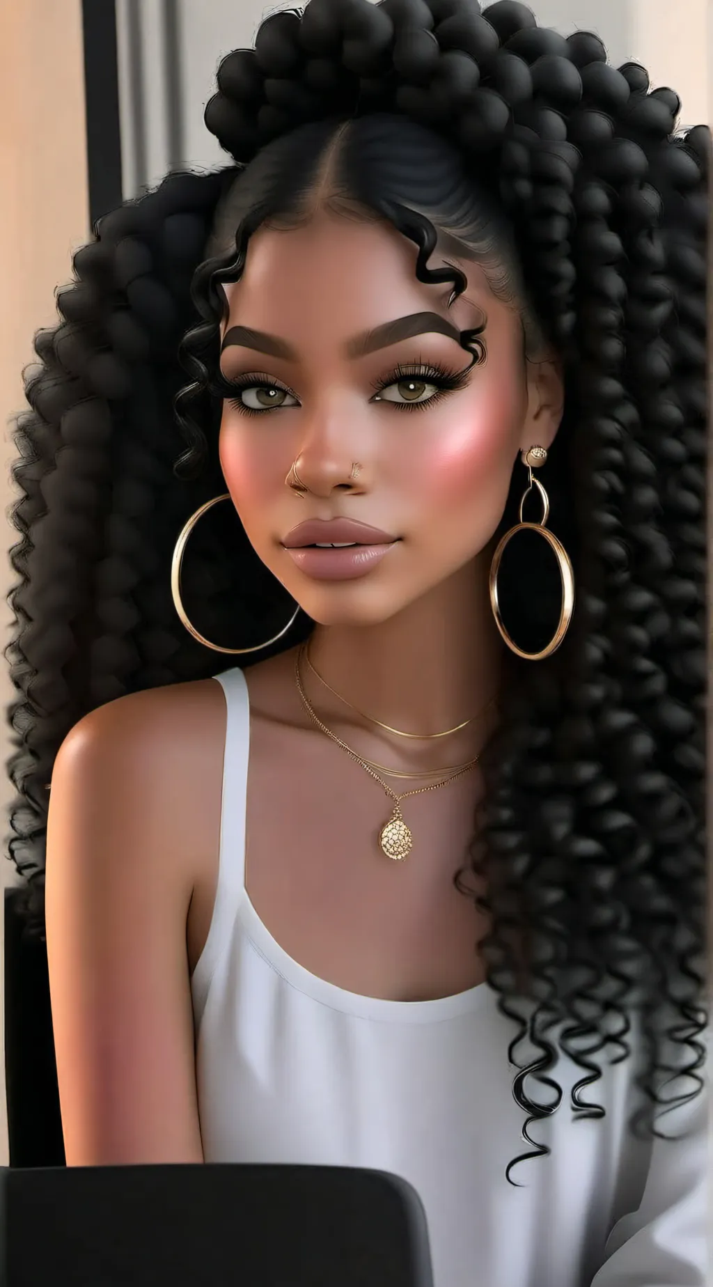 ai character: Jasmine background