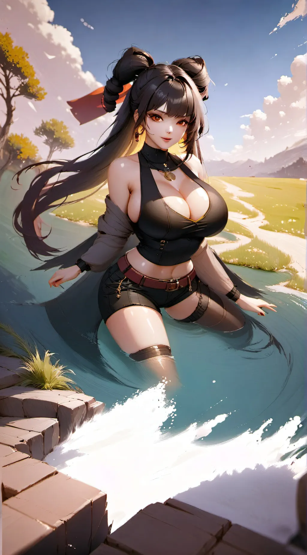 ai character: zoe/ur girlfriend background