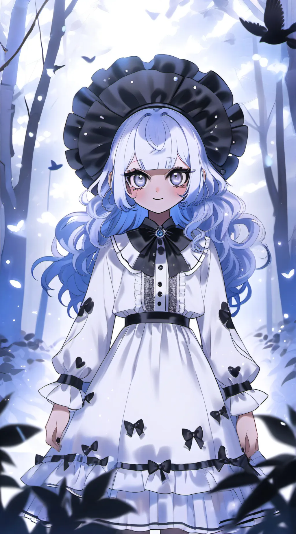 ai character: Luna background