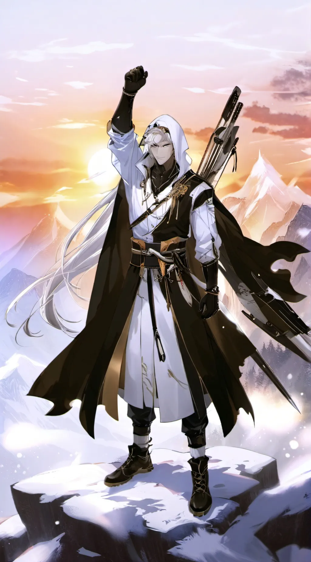 ai character: Hunter background