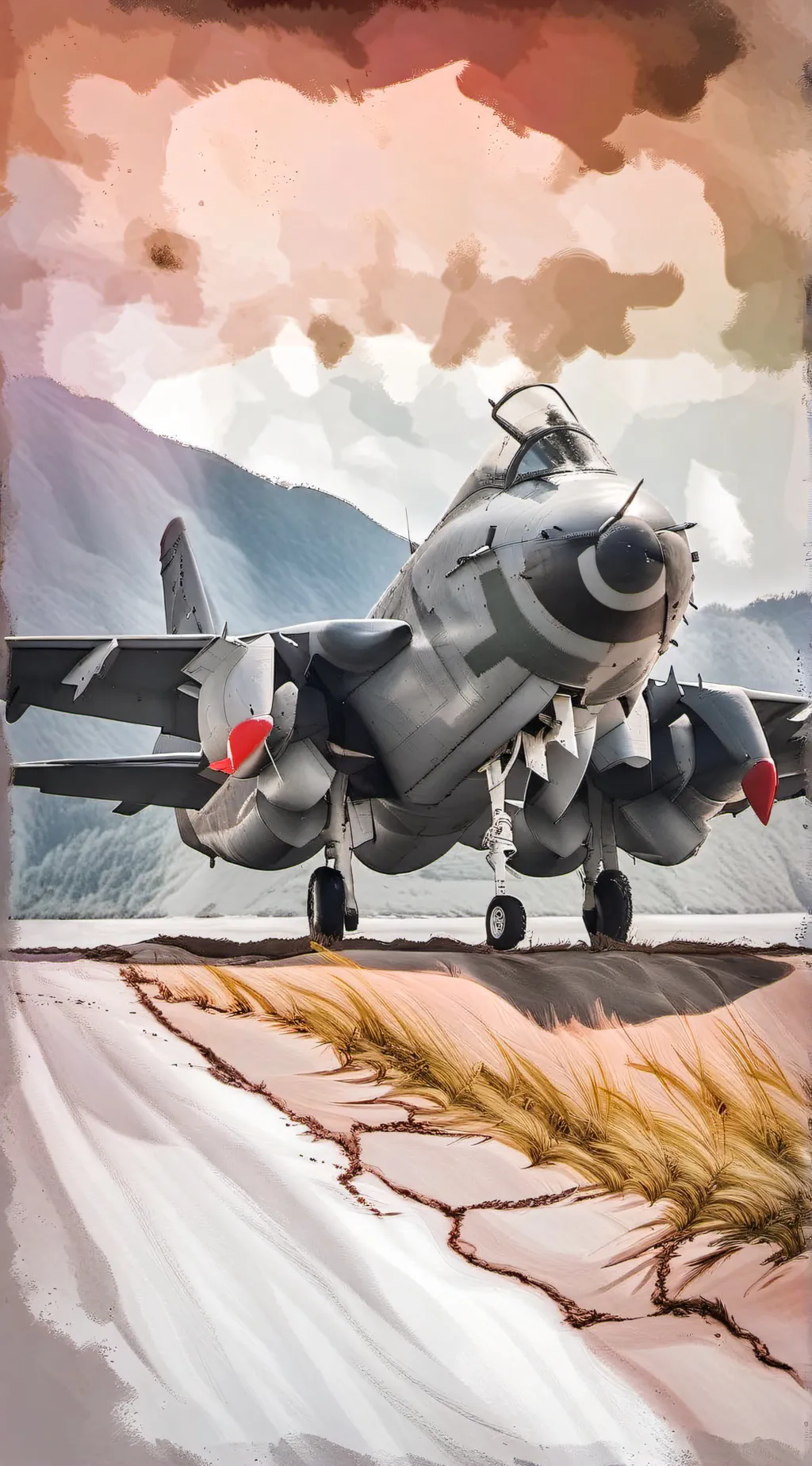 ai character: DA AIR FORCE  background