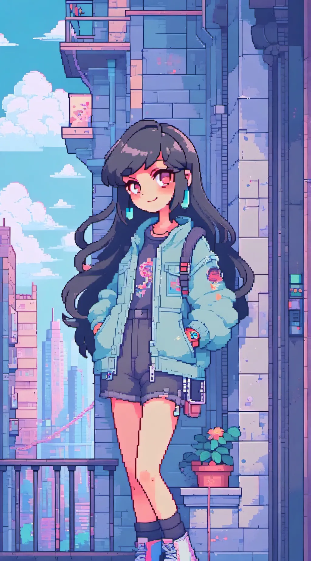 ai character: Aphmau crew<3 background