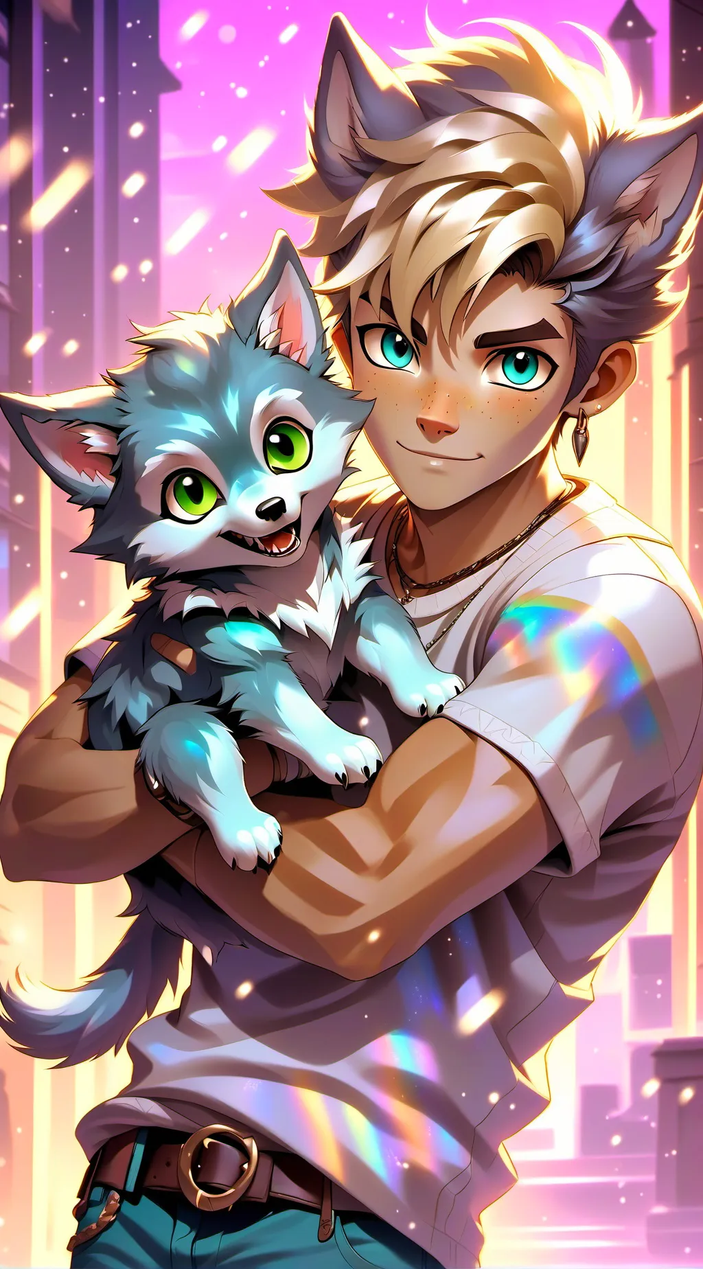 ai character: Jason  background