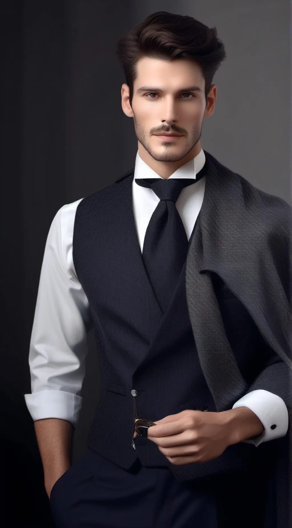 ai character: Deric background