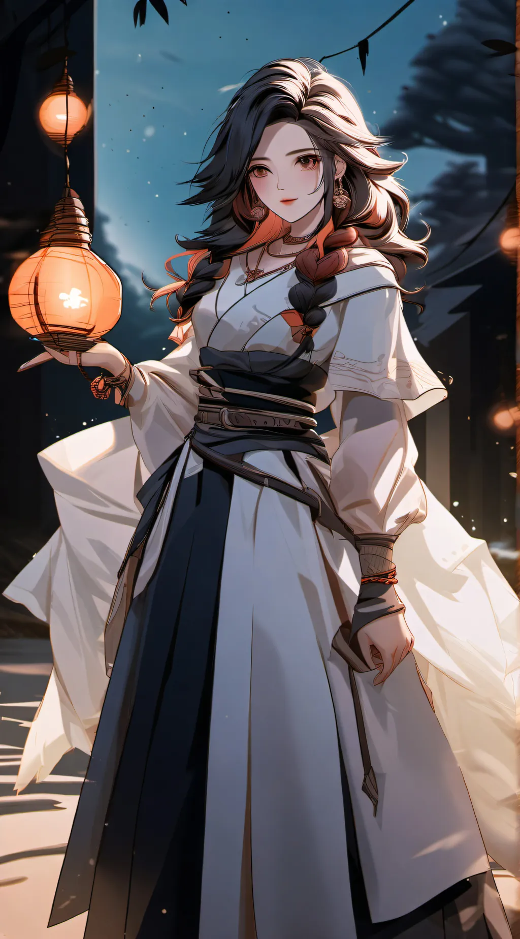 ai character: 李姓王 background