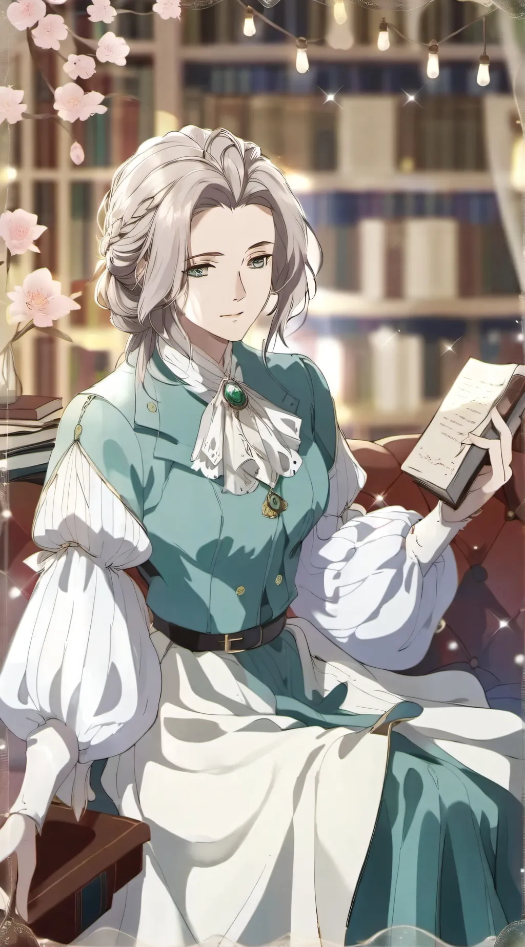 ai character: Grace background