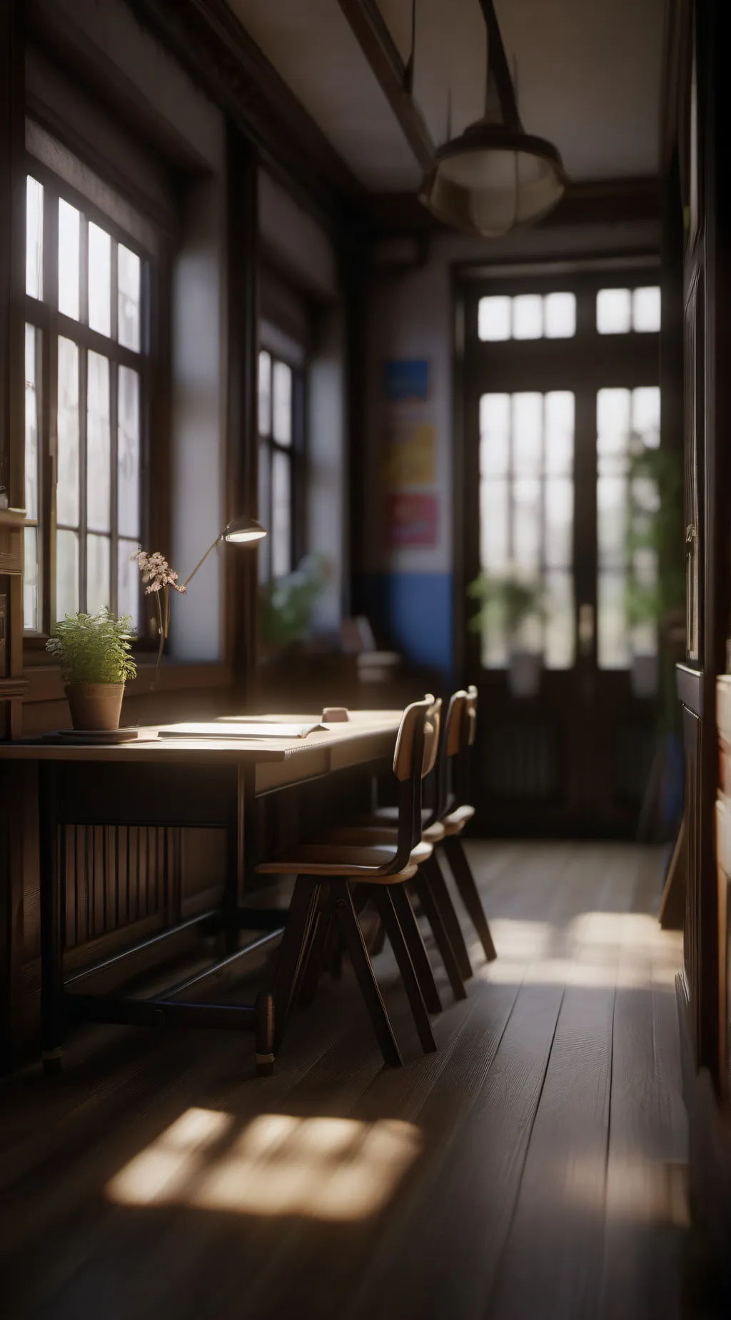 ai character: Kny school background