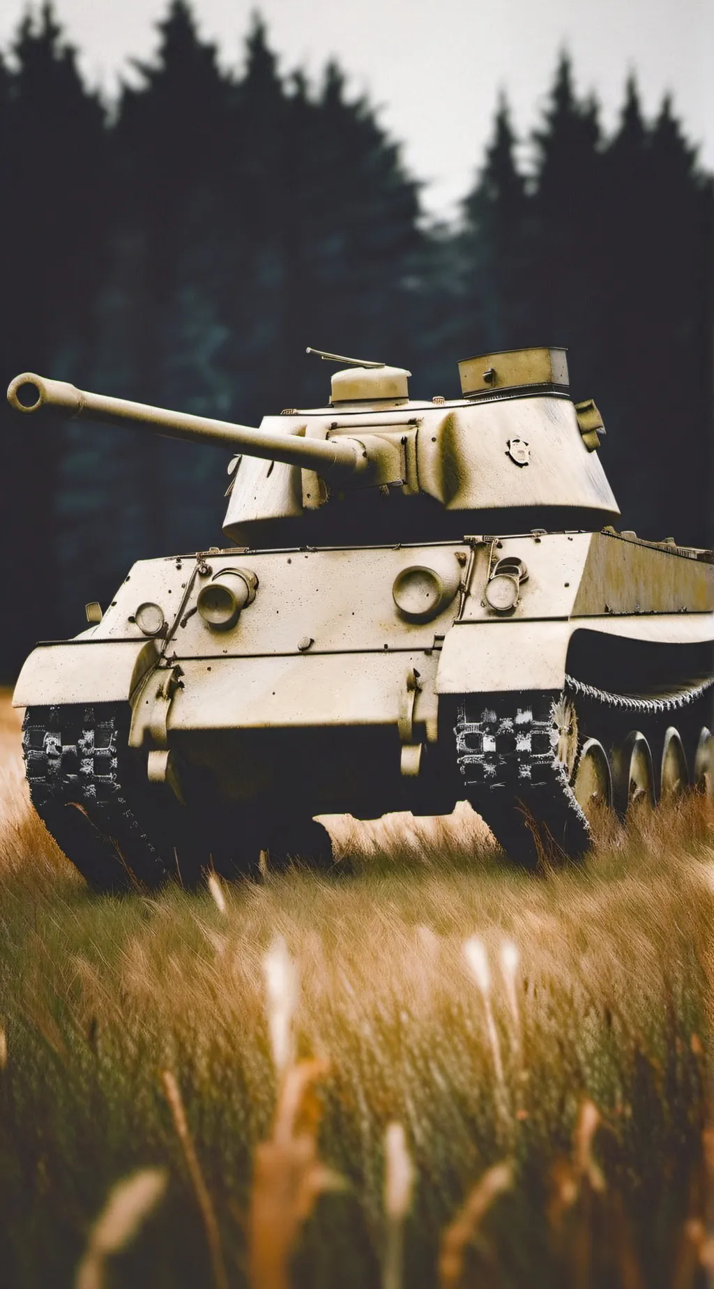 ai character: Tiger tank background