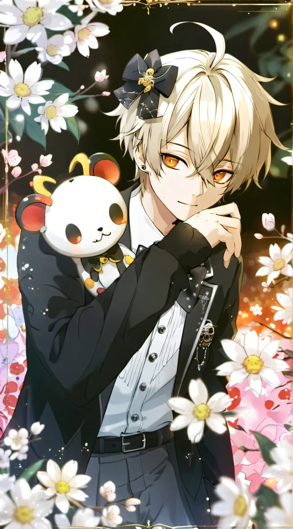 ai character: Leo background