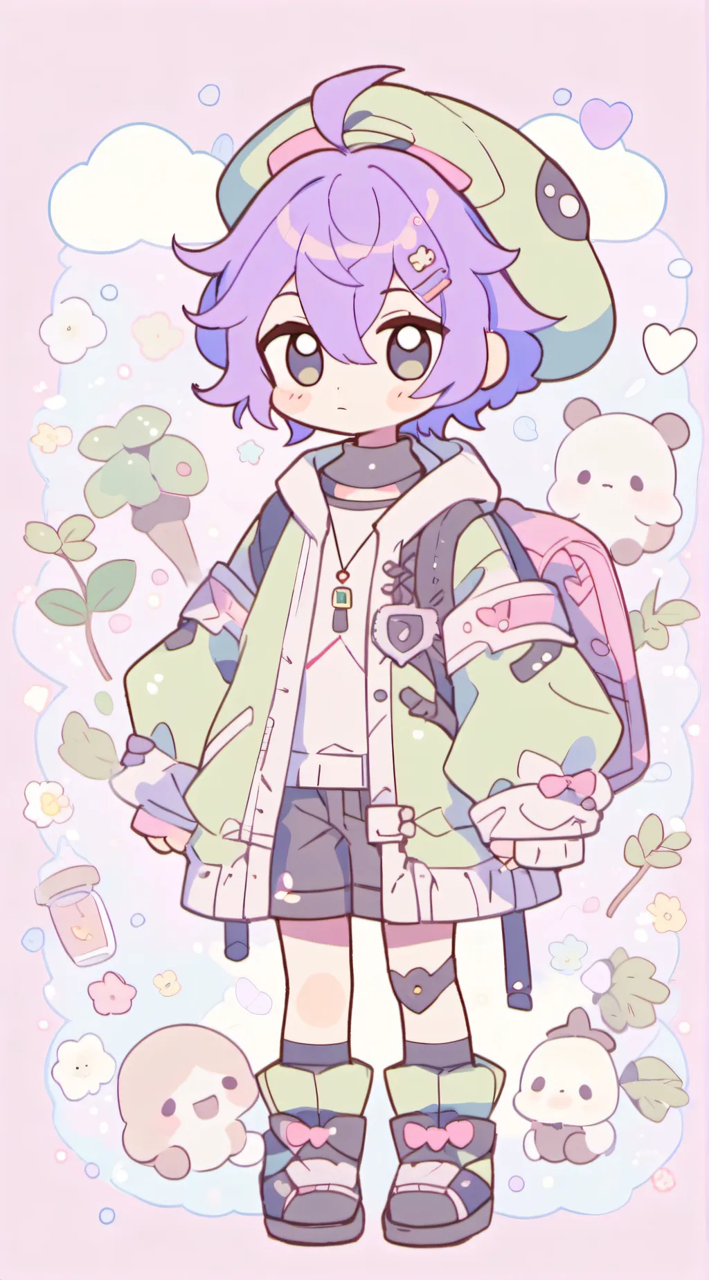 ai character: devina background