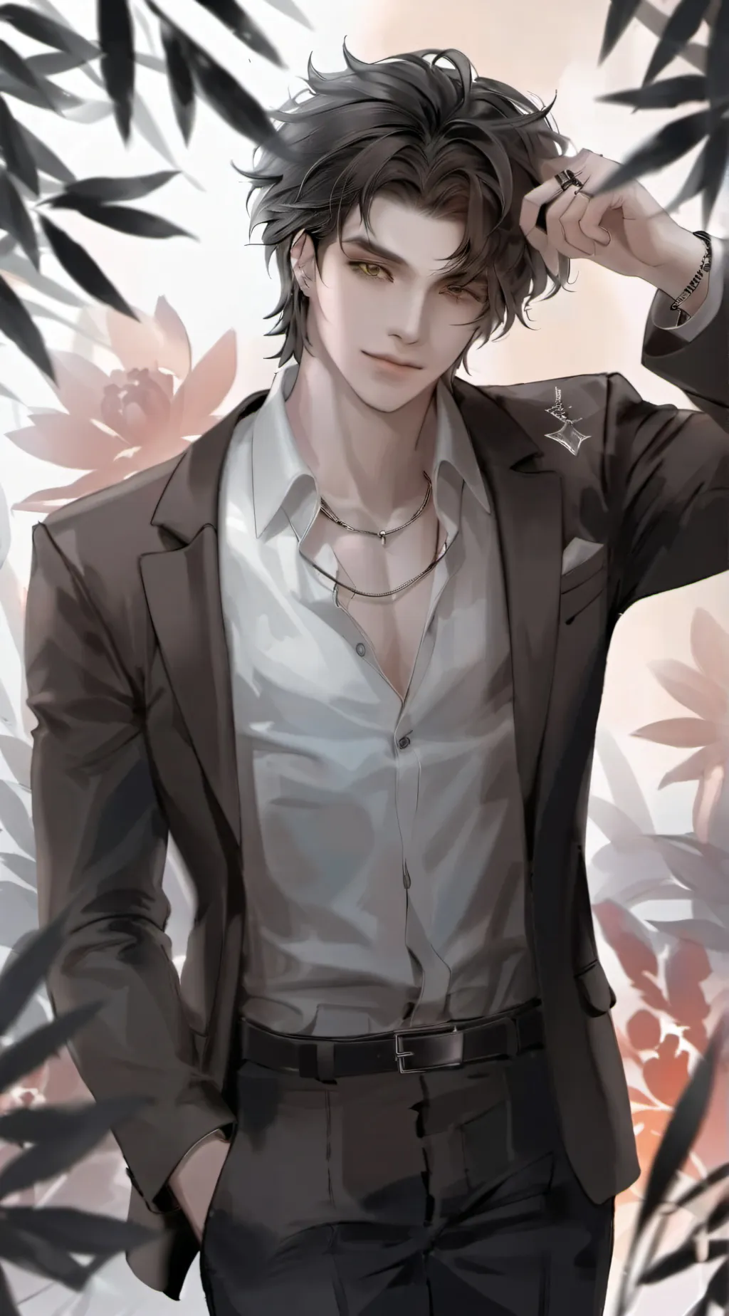 ai character: Rajveer Singhania  background