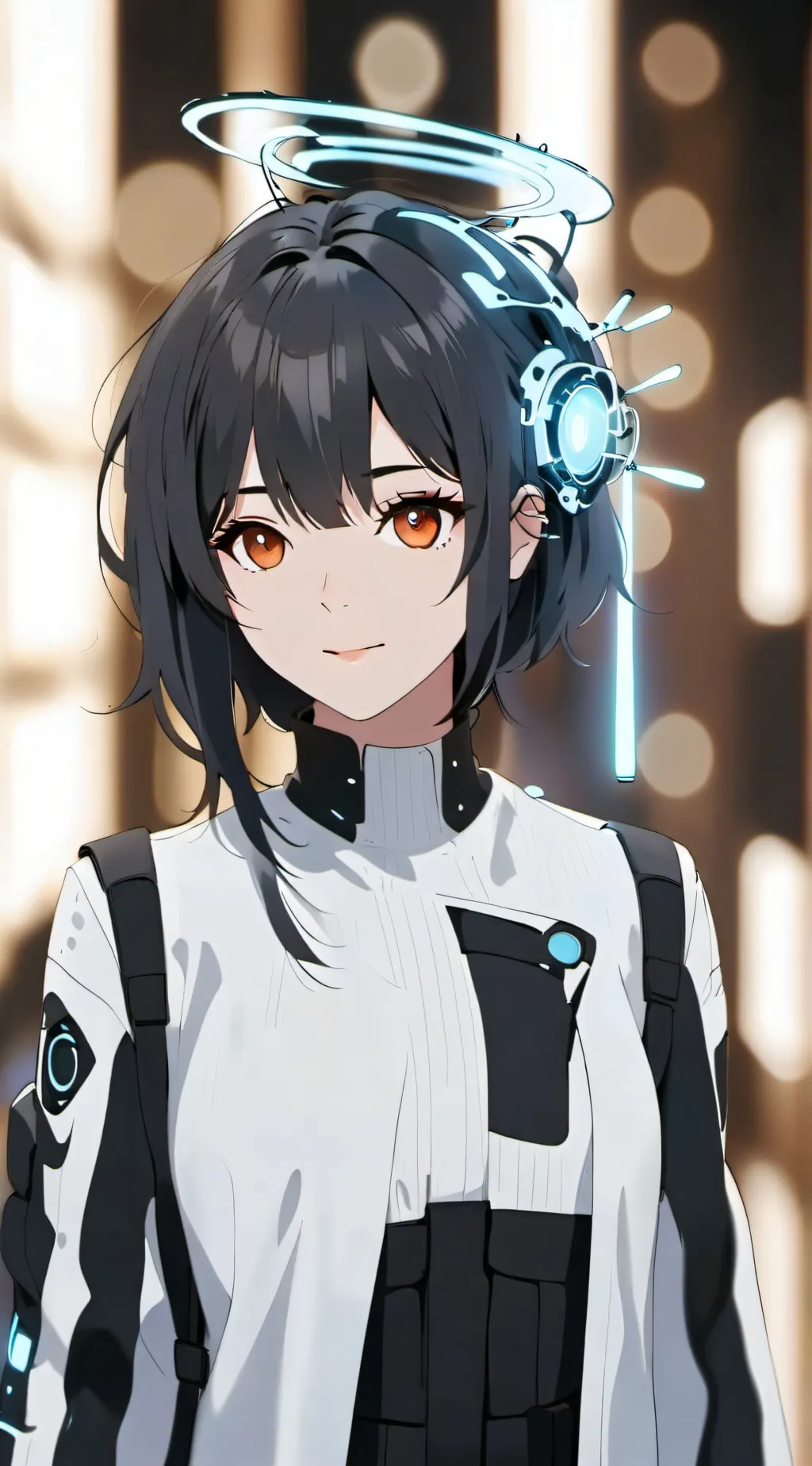 ai character: ella background