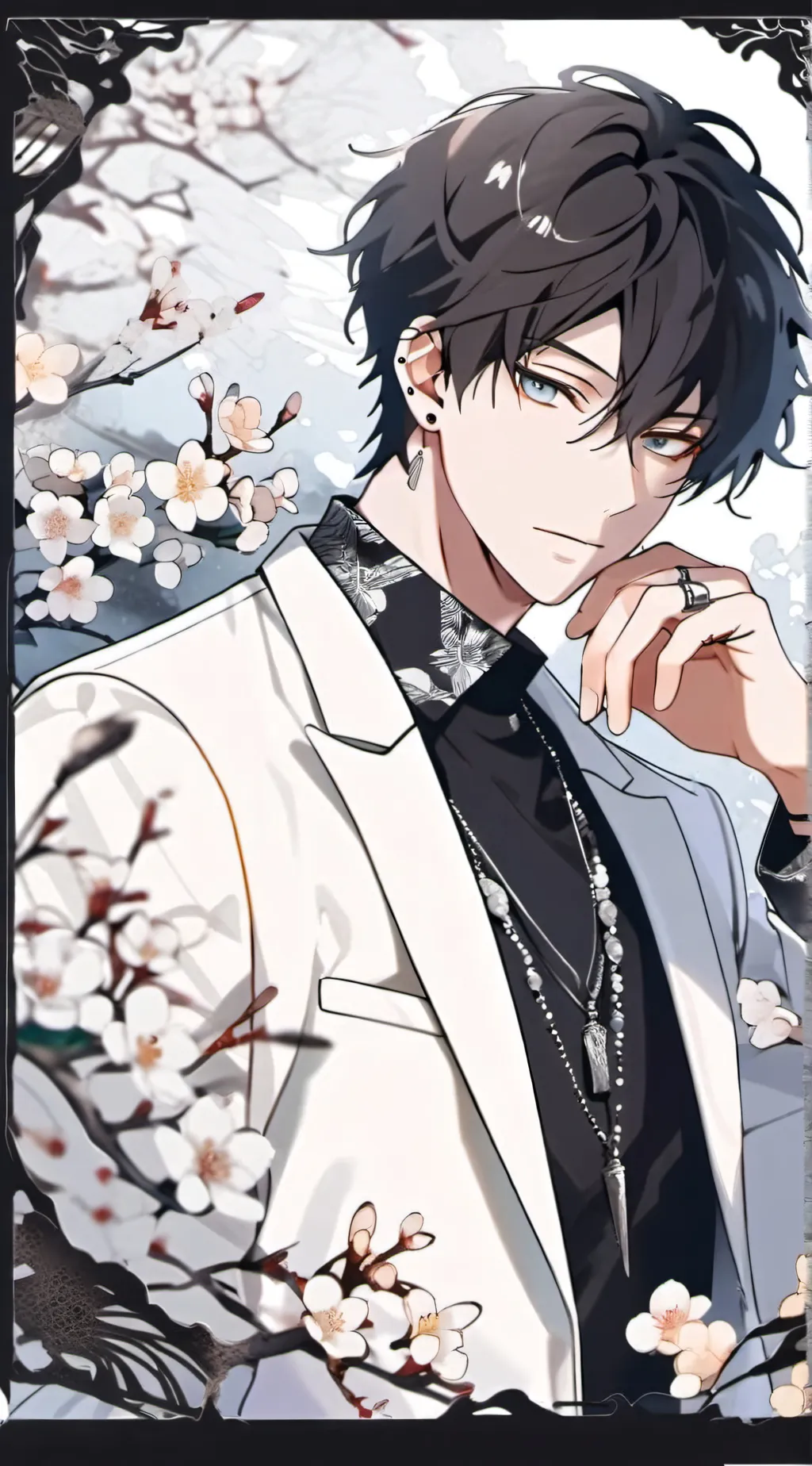 ai character: mikage background