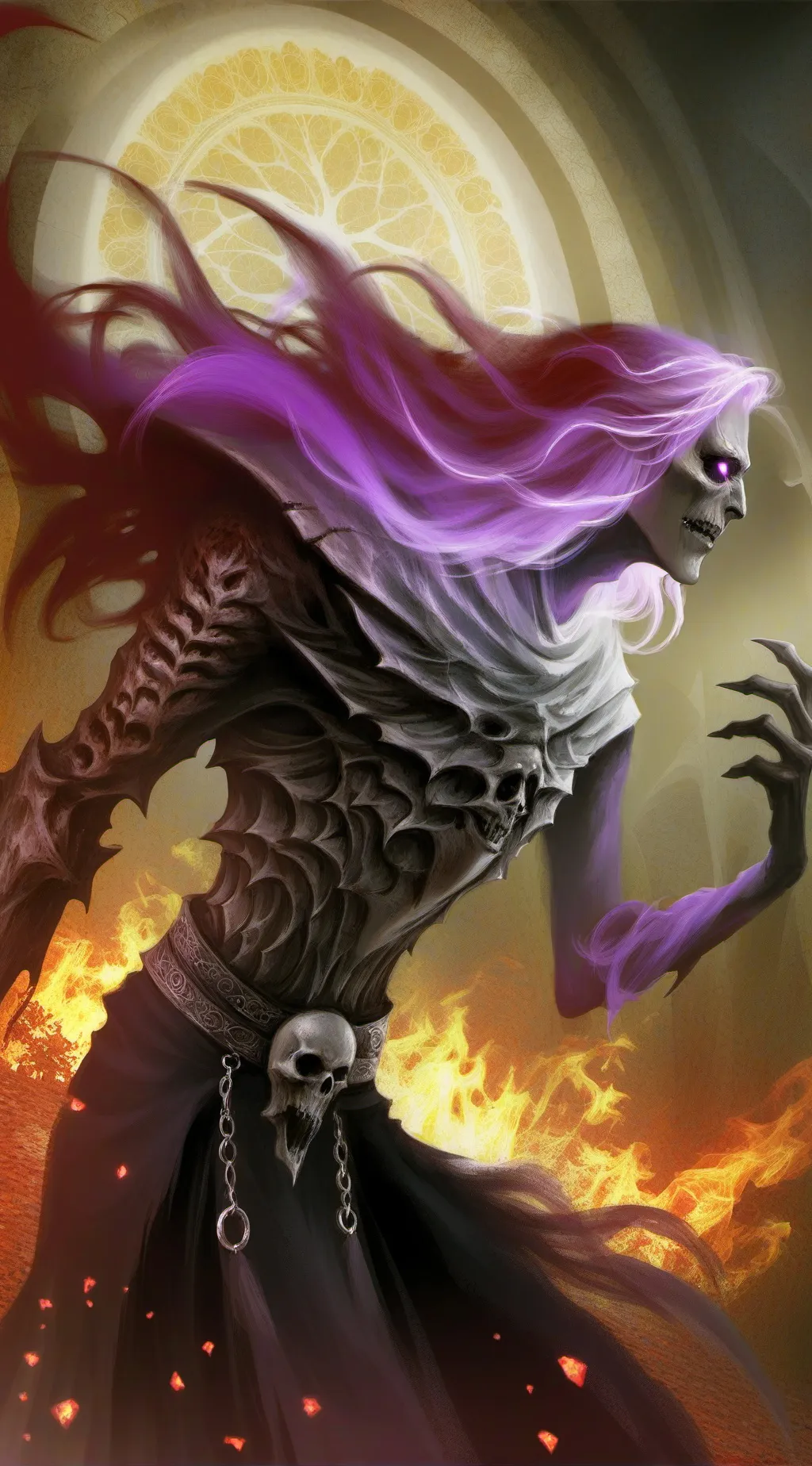 ai character: Mordant Gravewhisp background