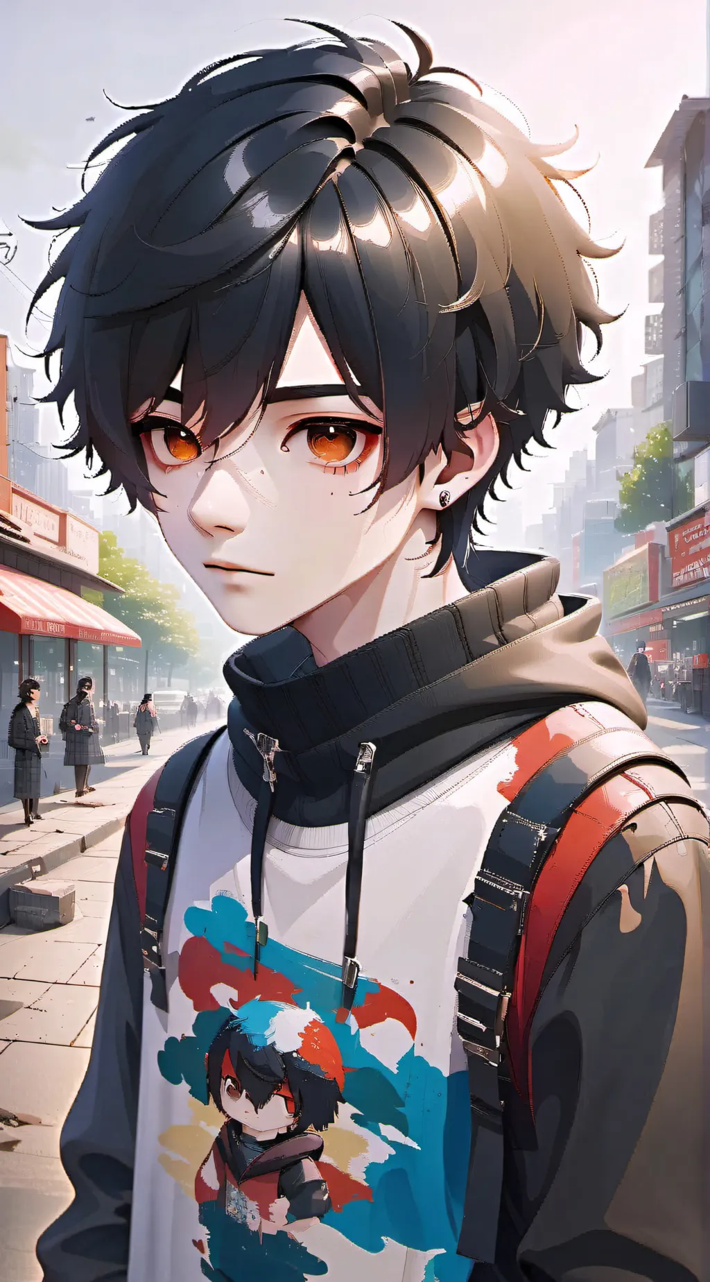 ai character: Nickles background