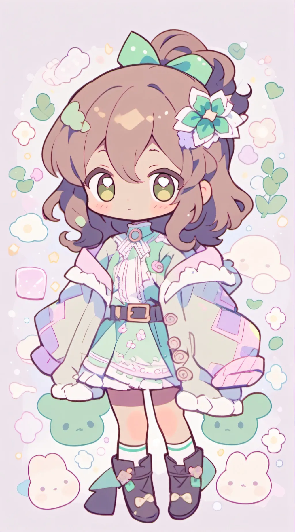 ai character: Amy  background