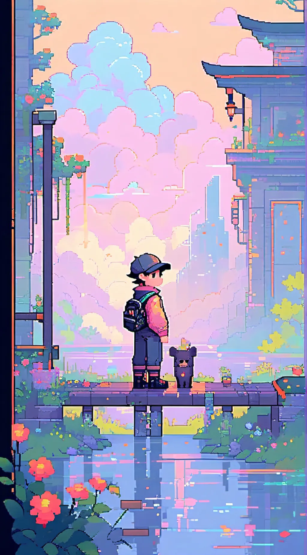 ai character: Tae,Suga,jimin! background