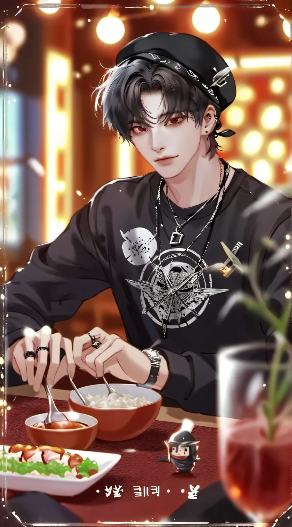 ai character: Liam background