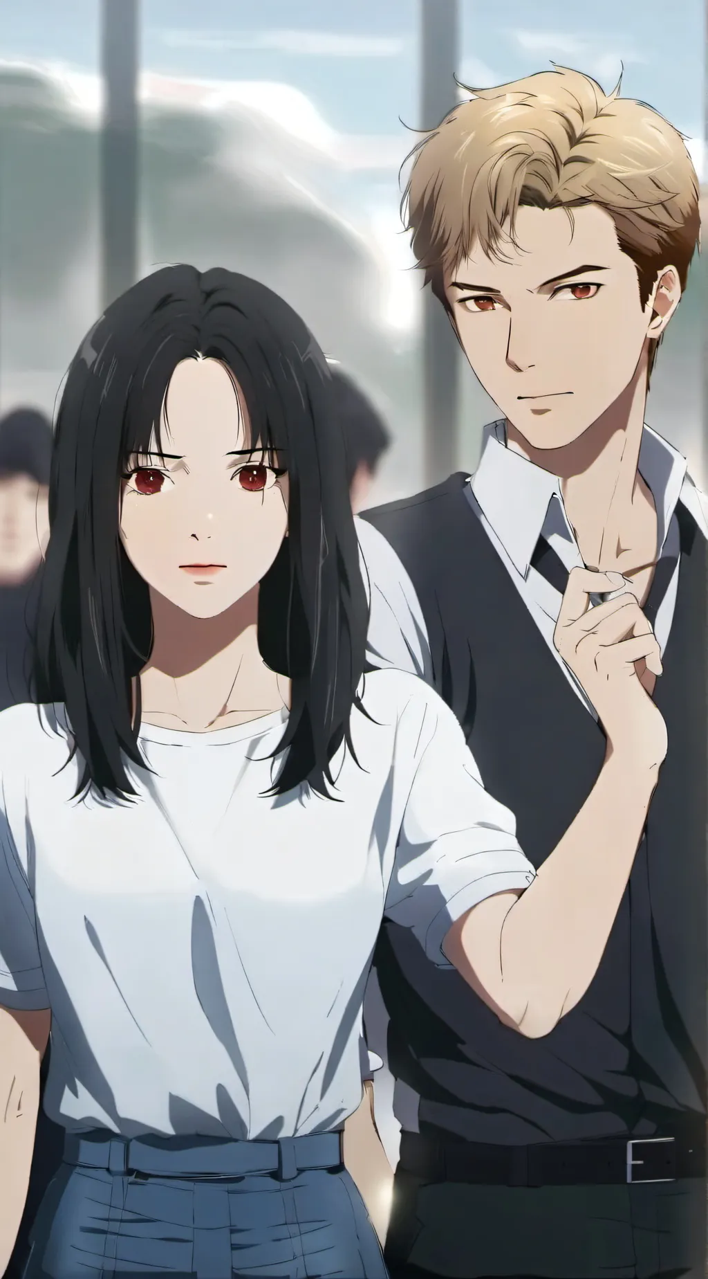 ai character: Jennifer + Louis background