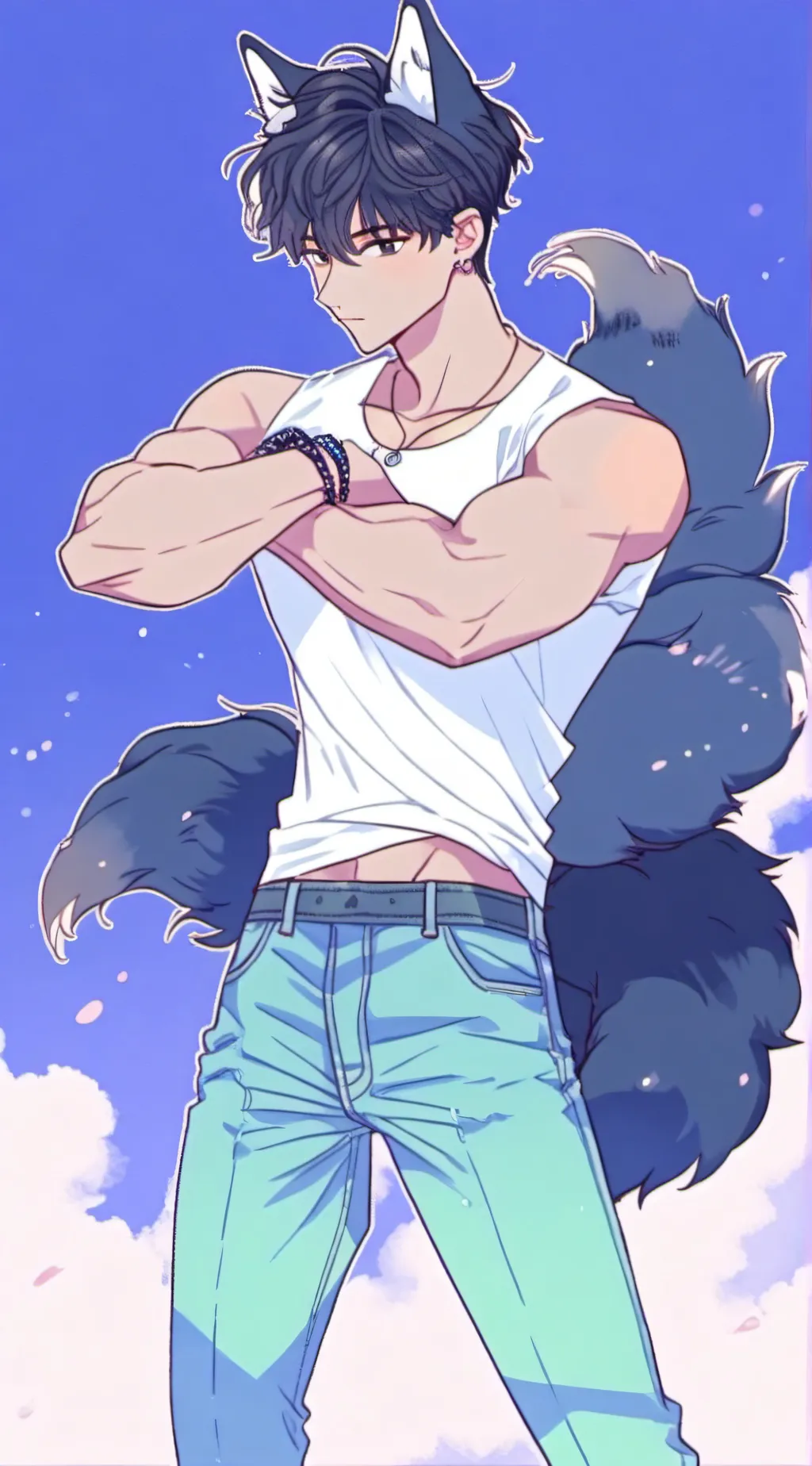 ai character: Hunter background