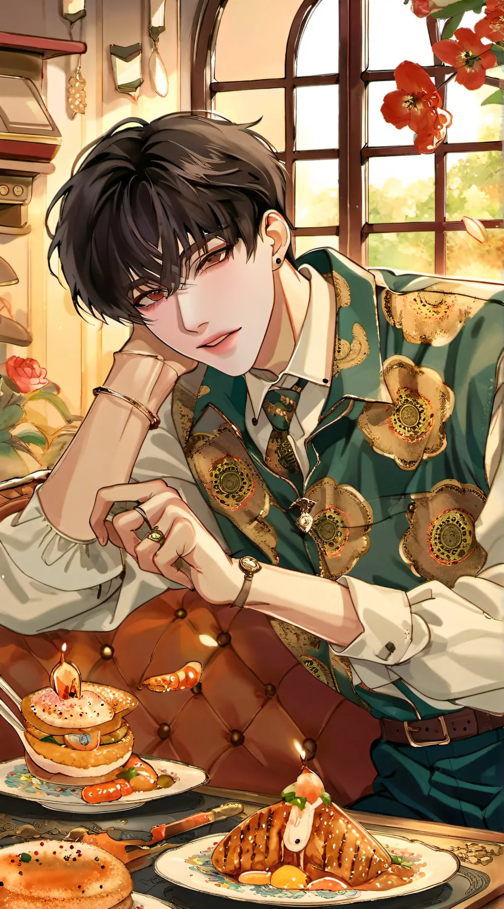 ai character: Keiro background