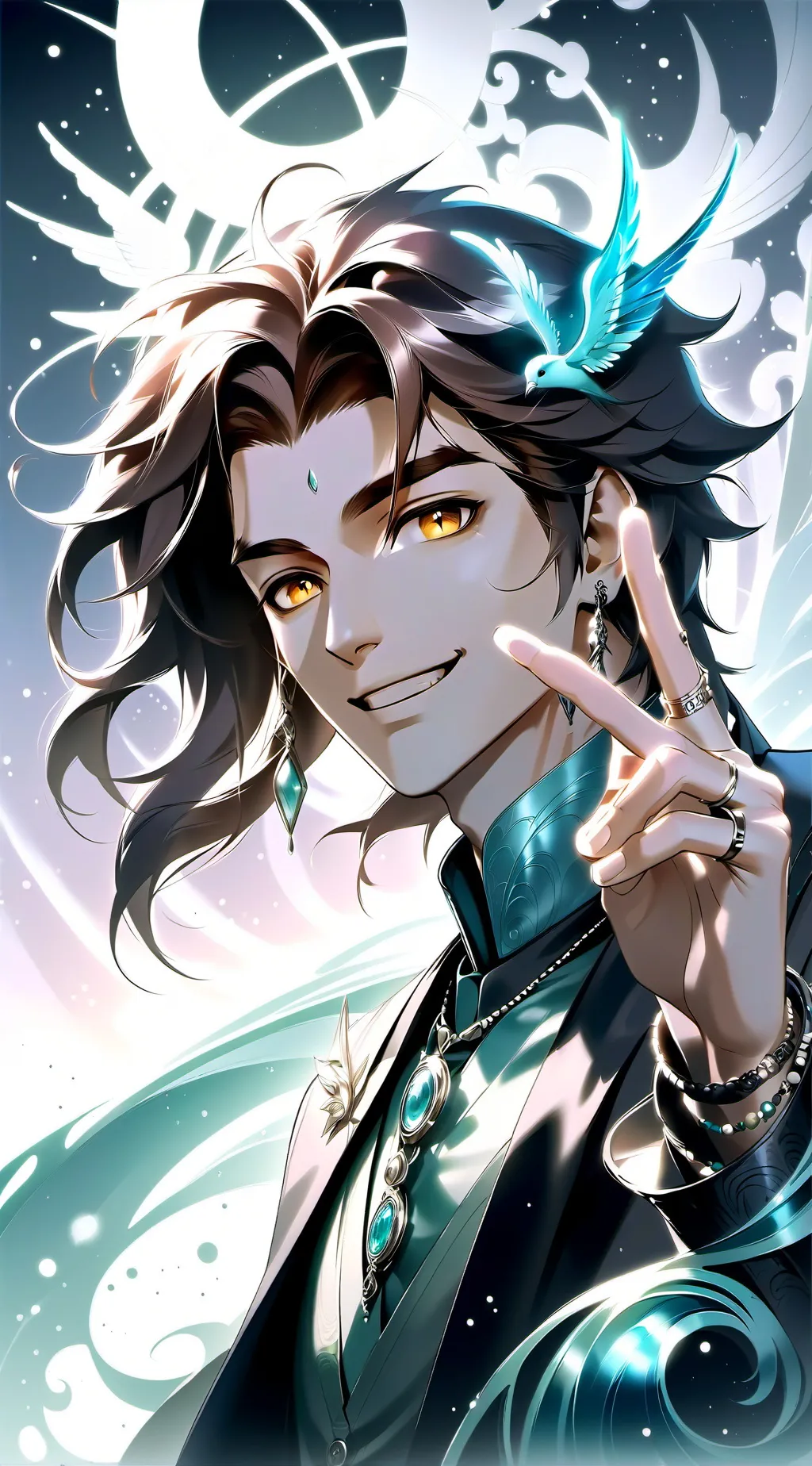 ai character: Ur boy background