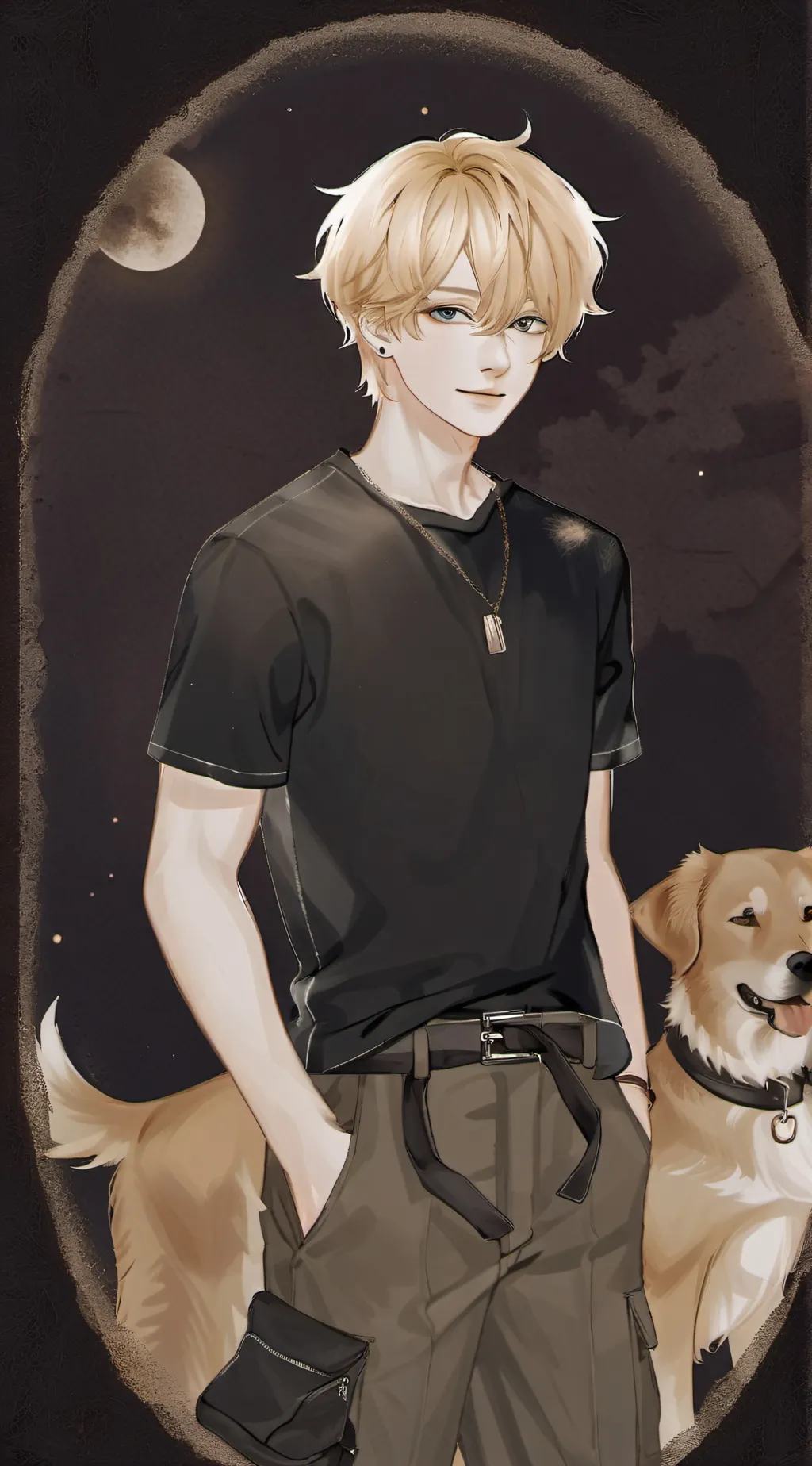 ai character: Charlie background