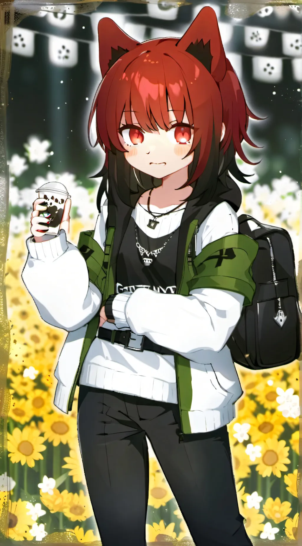 ai character: MHA karma background