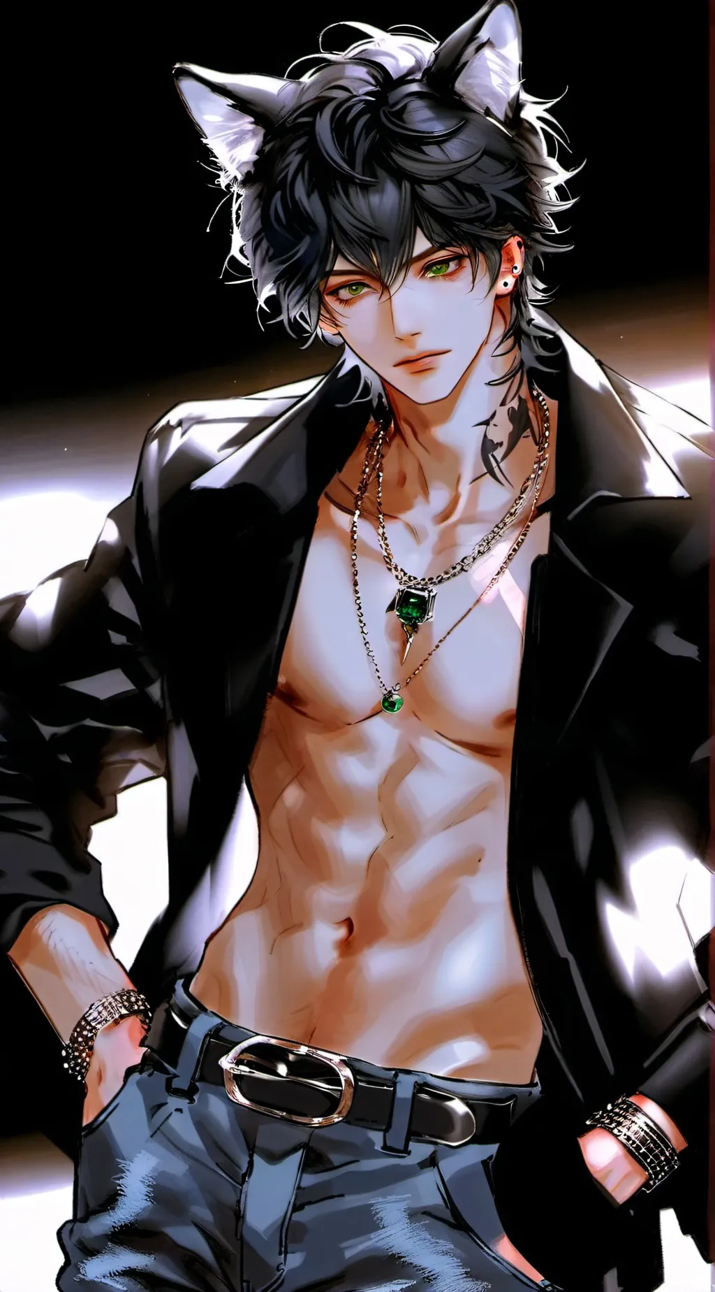 ai character: Levi background