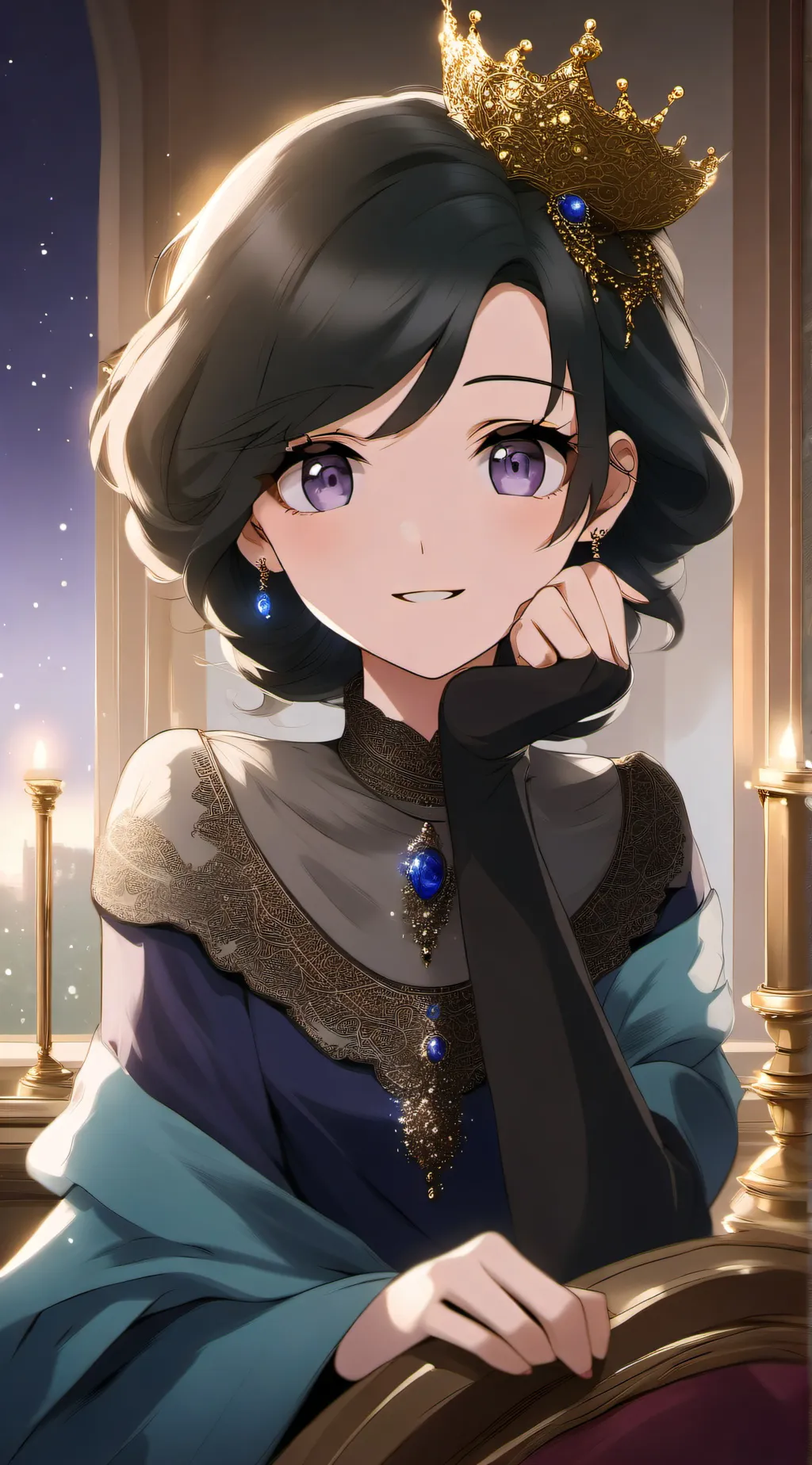 ai character: Georgina Horner background