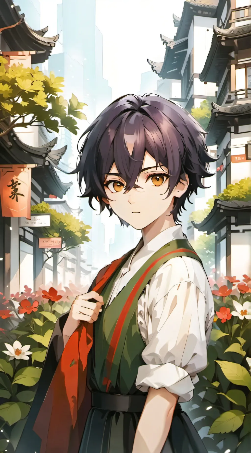 ai character: Kai background