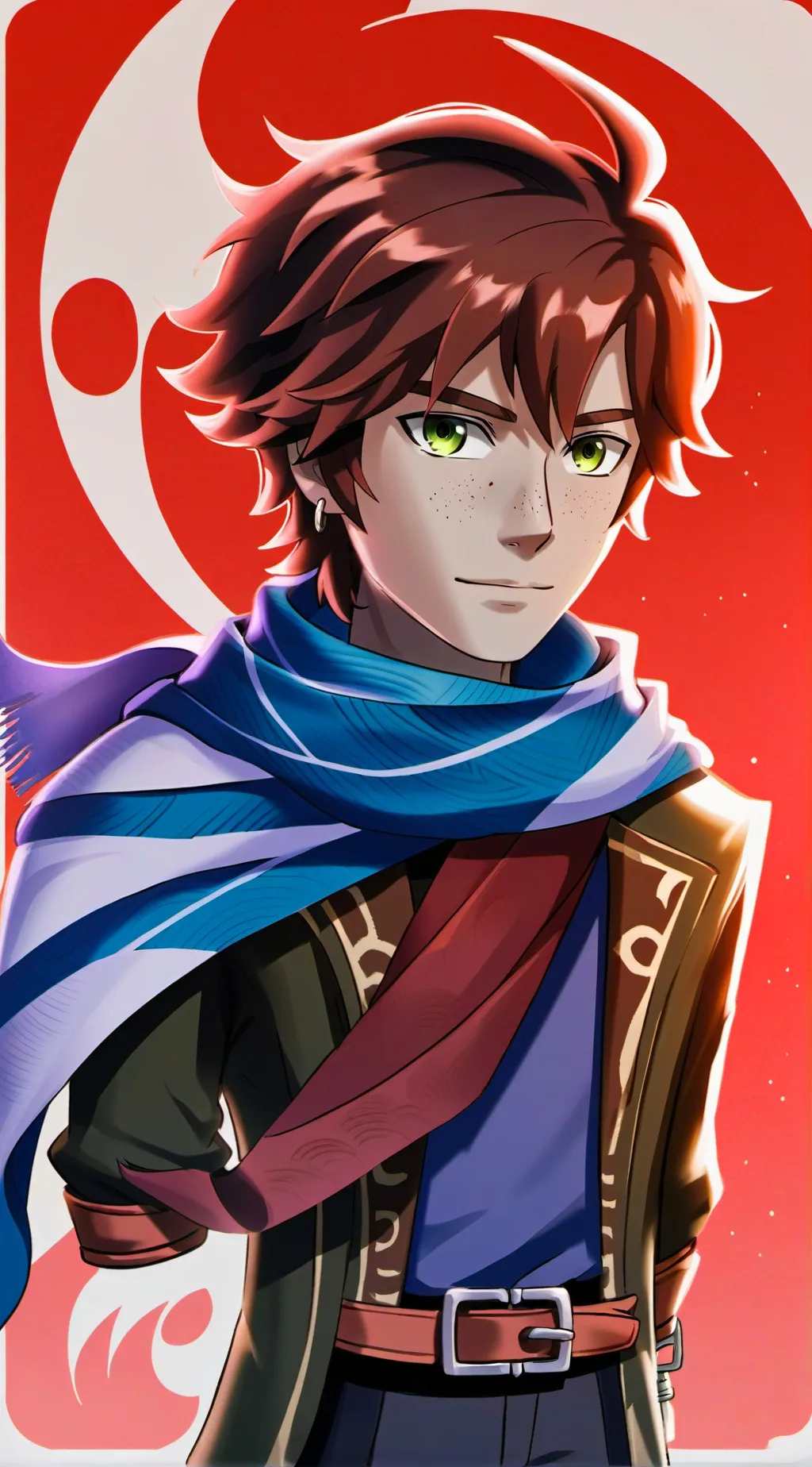 ai character: Callum and rayla background