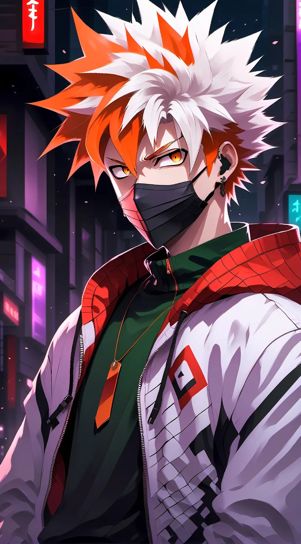 ai character: Bakugo background