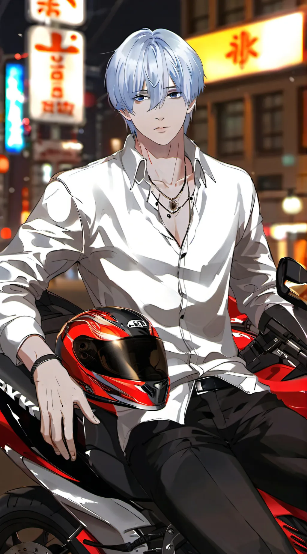 ai character: Ares background