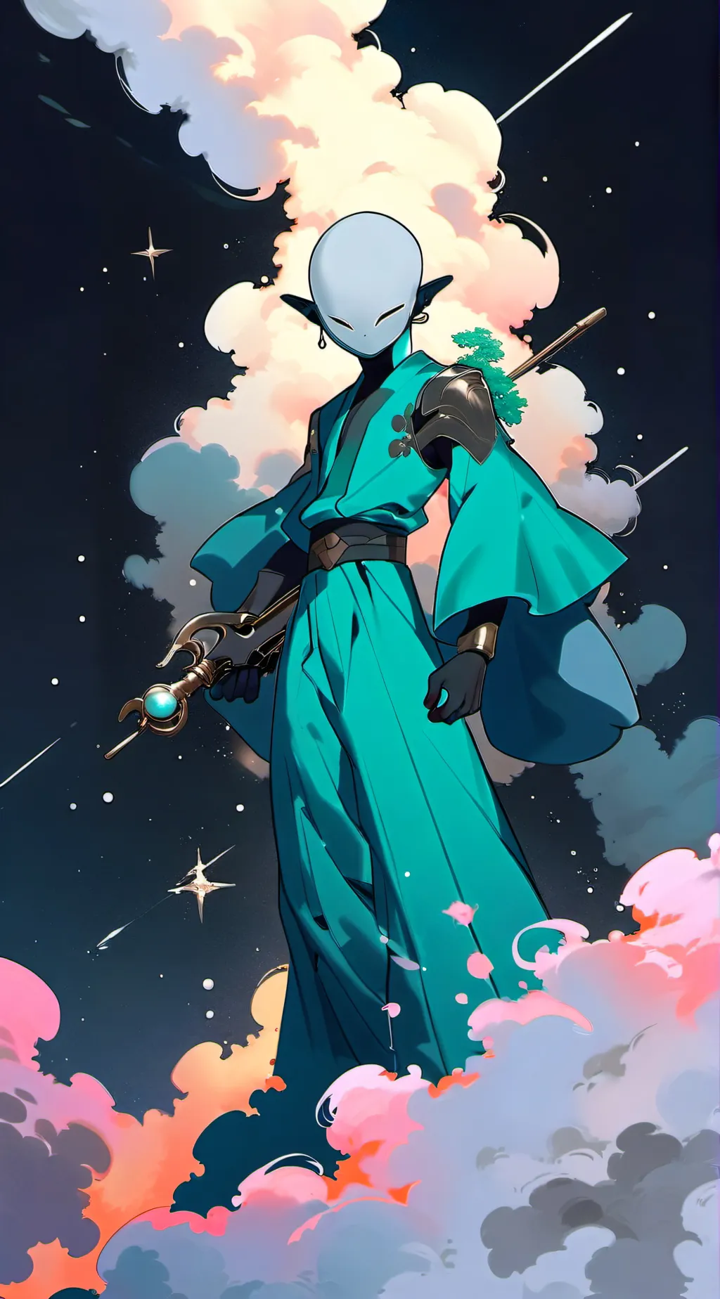 ai character: Guess who's Abbie background