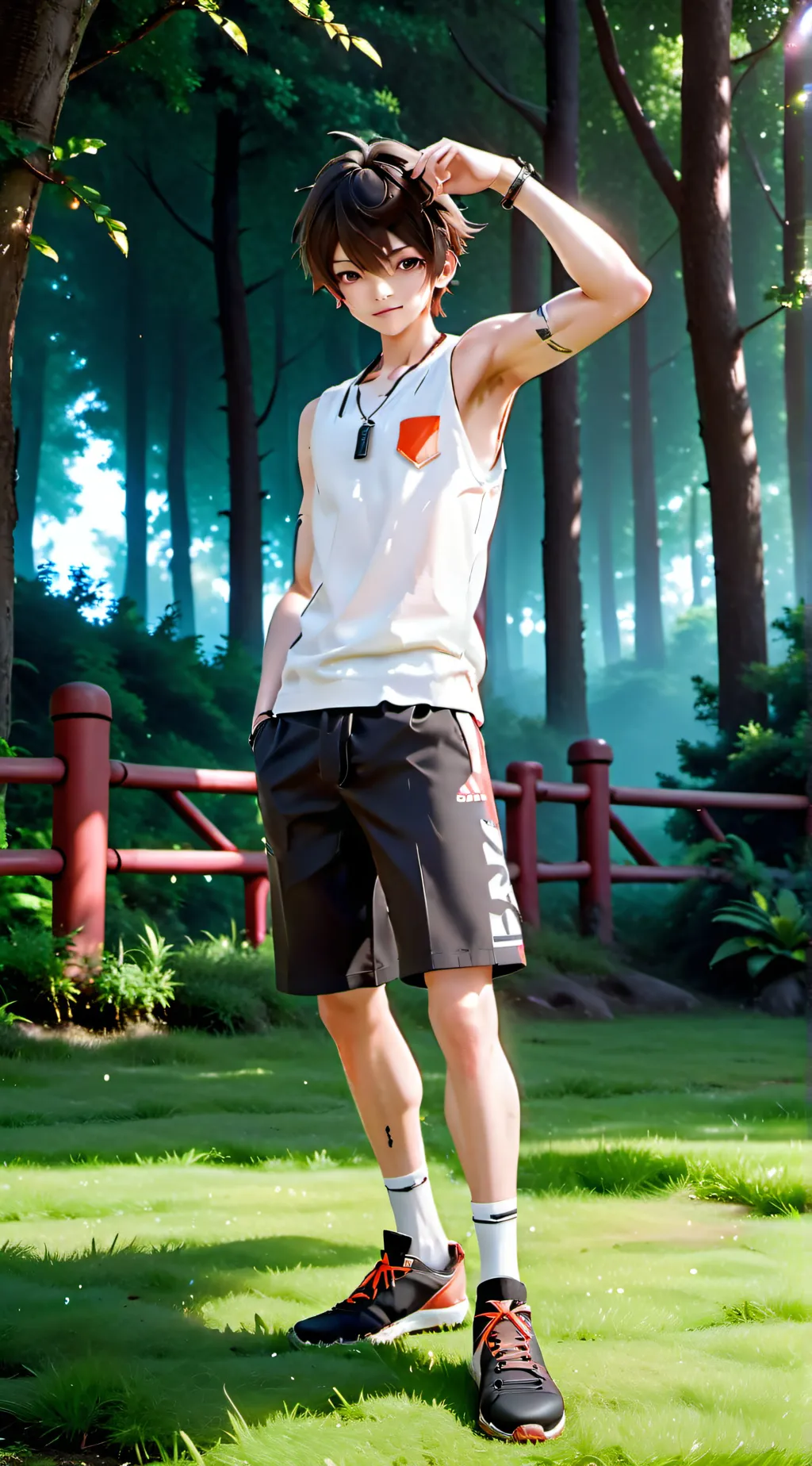 ai character: Jaxon  background