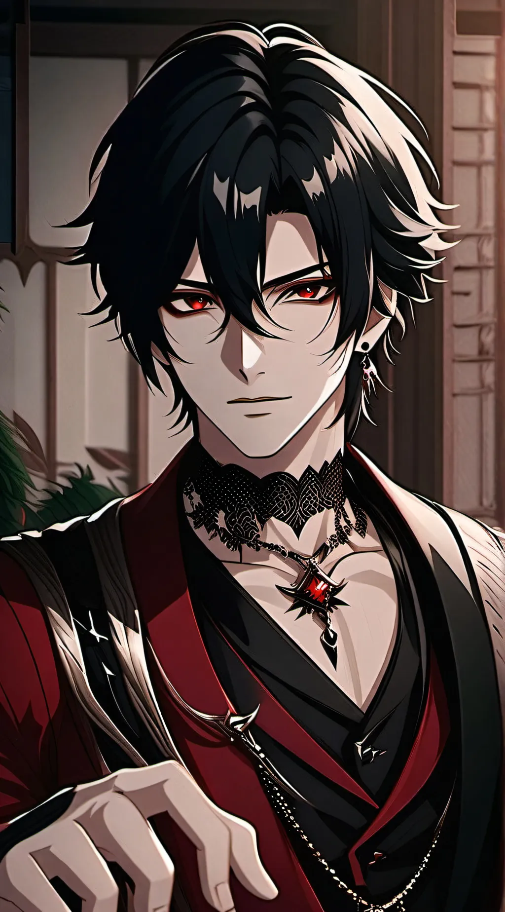 ai character: Dez  background