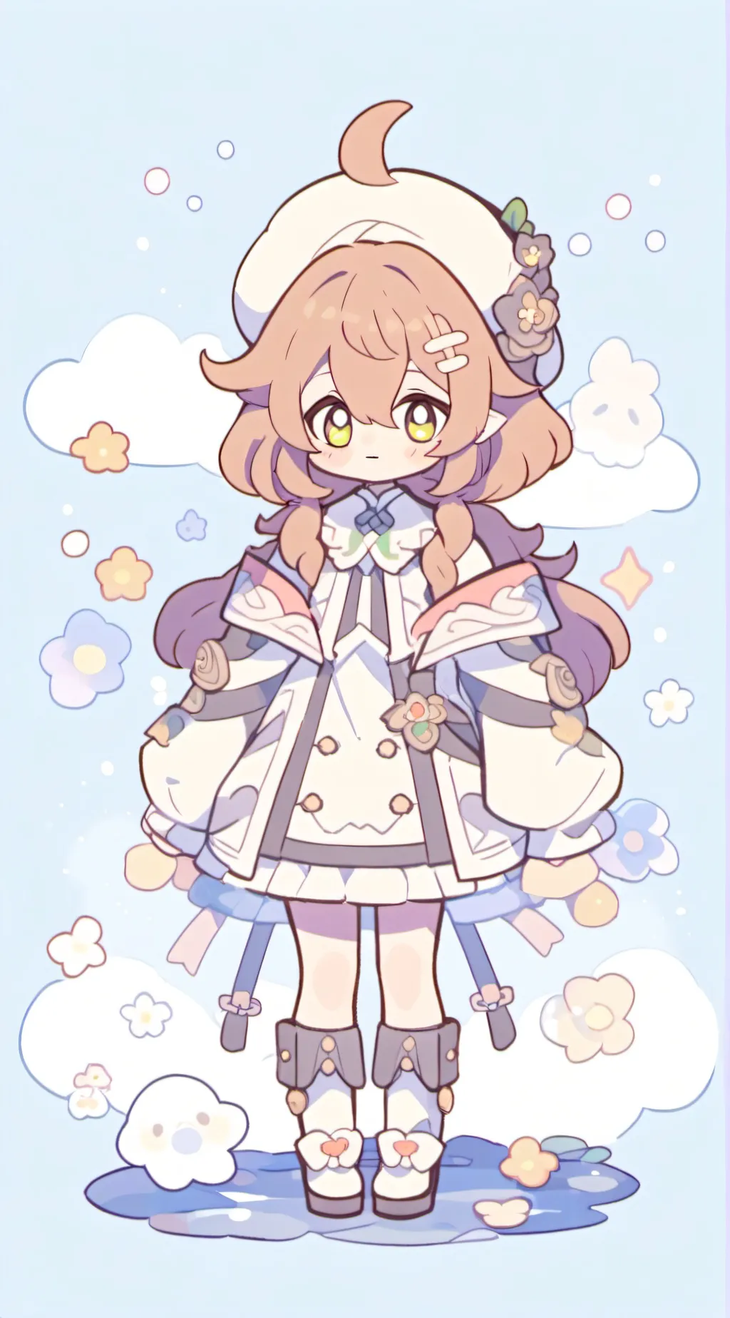 ai character: destiny  background