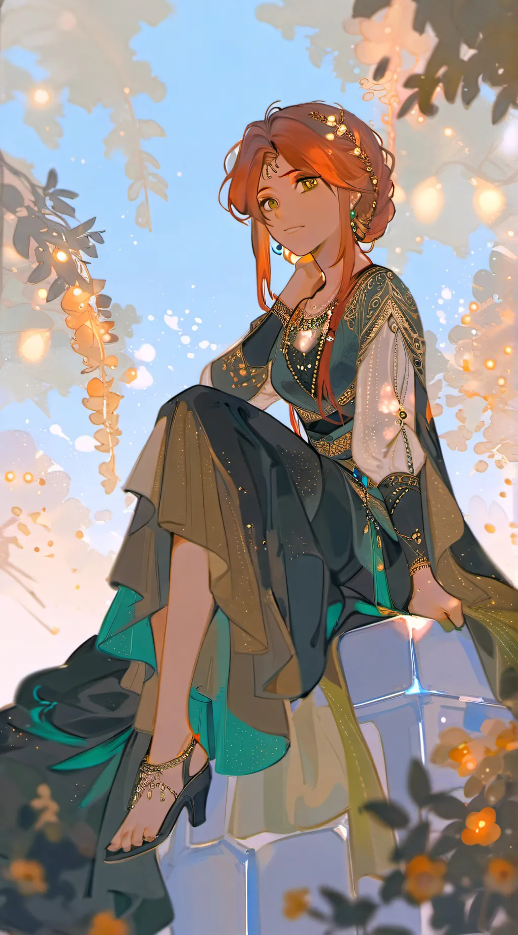 ai character: - Fay -  background