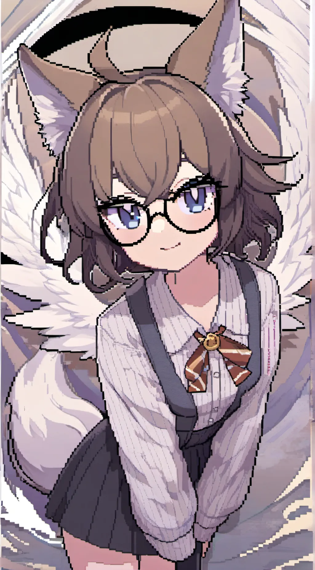 ai character: Rose background