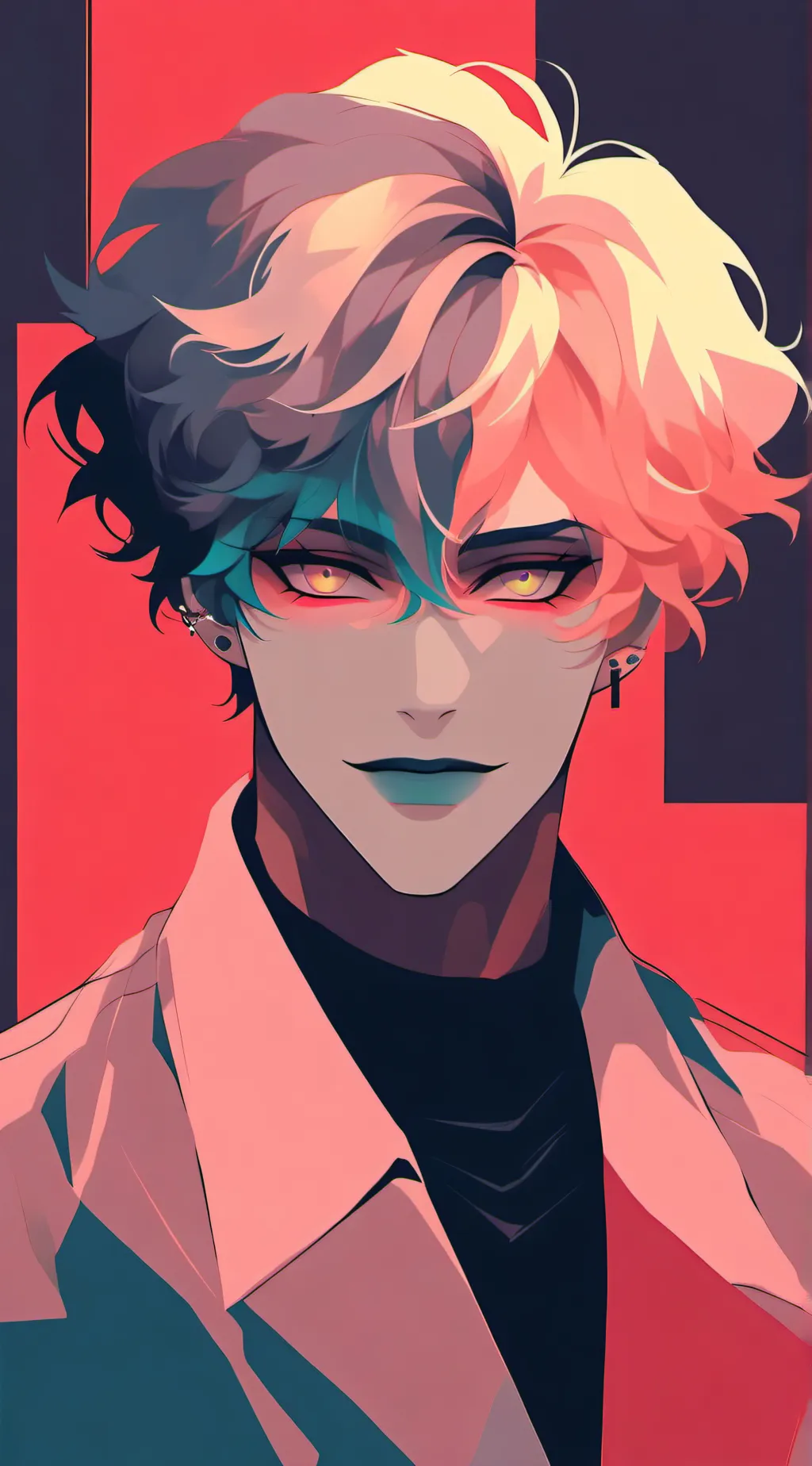 ai character: Leo definuim background