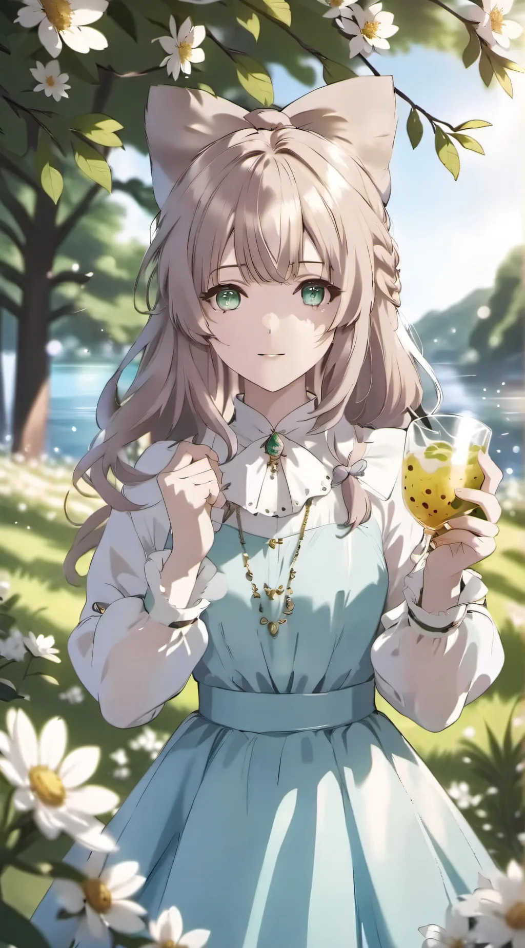 ai character: Ella background