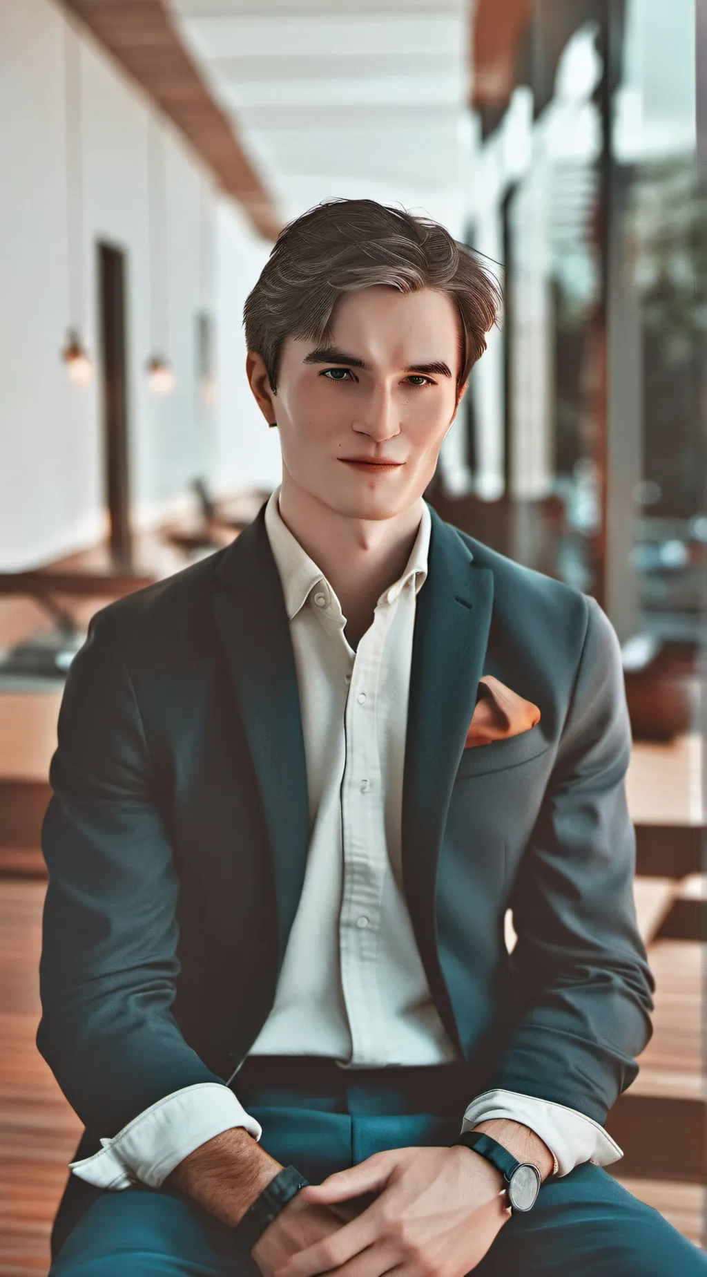 ai character: Cedric diggory background