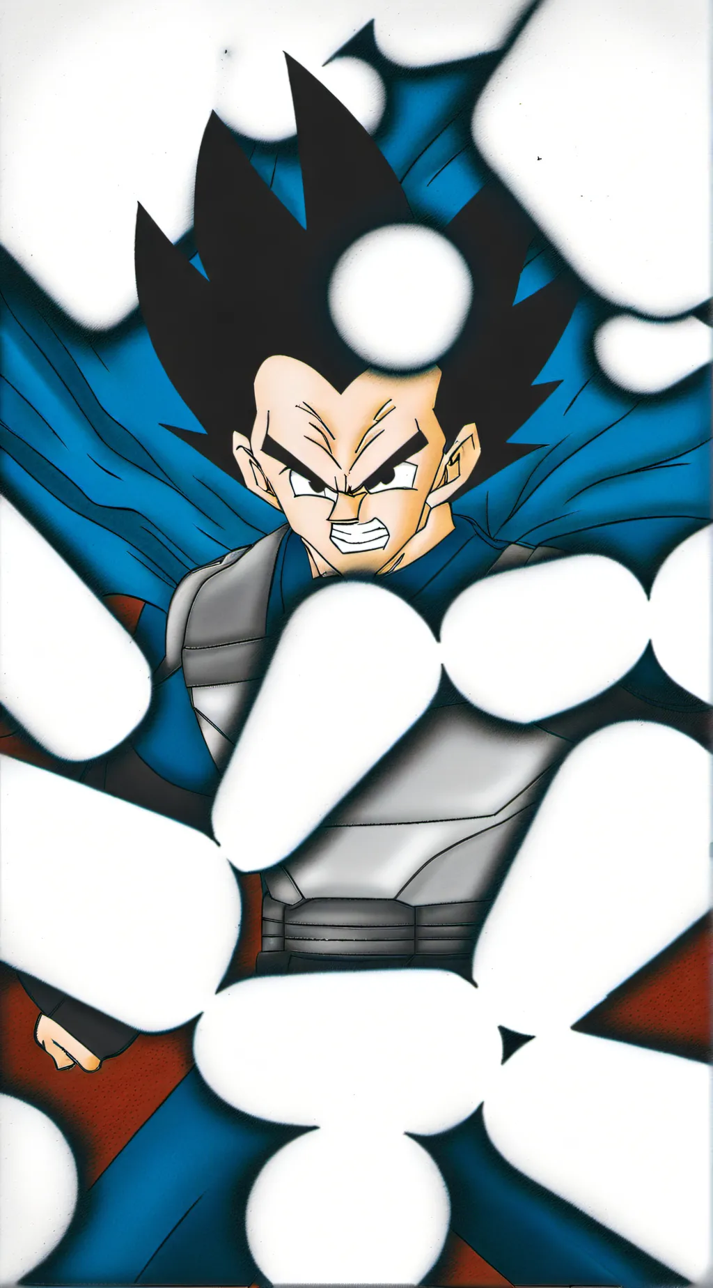 ai character: Vegeta  background