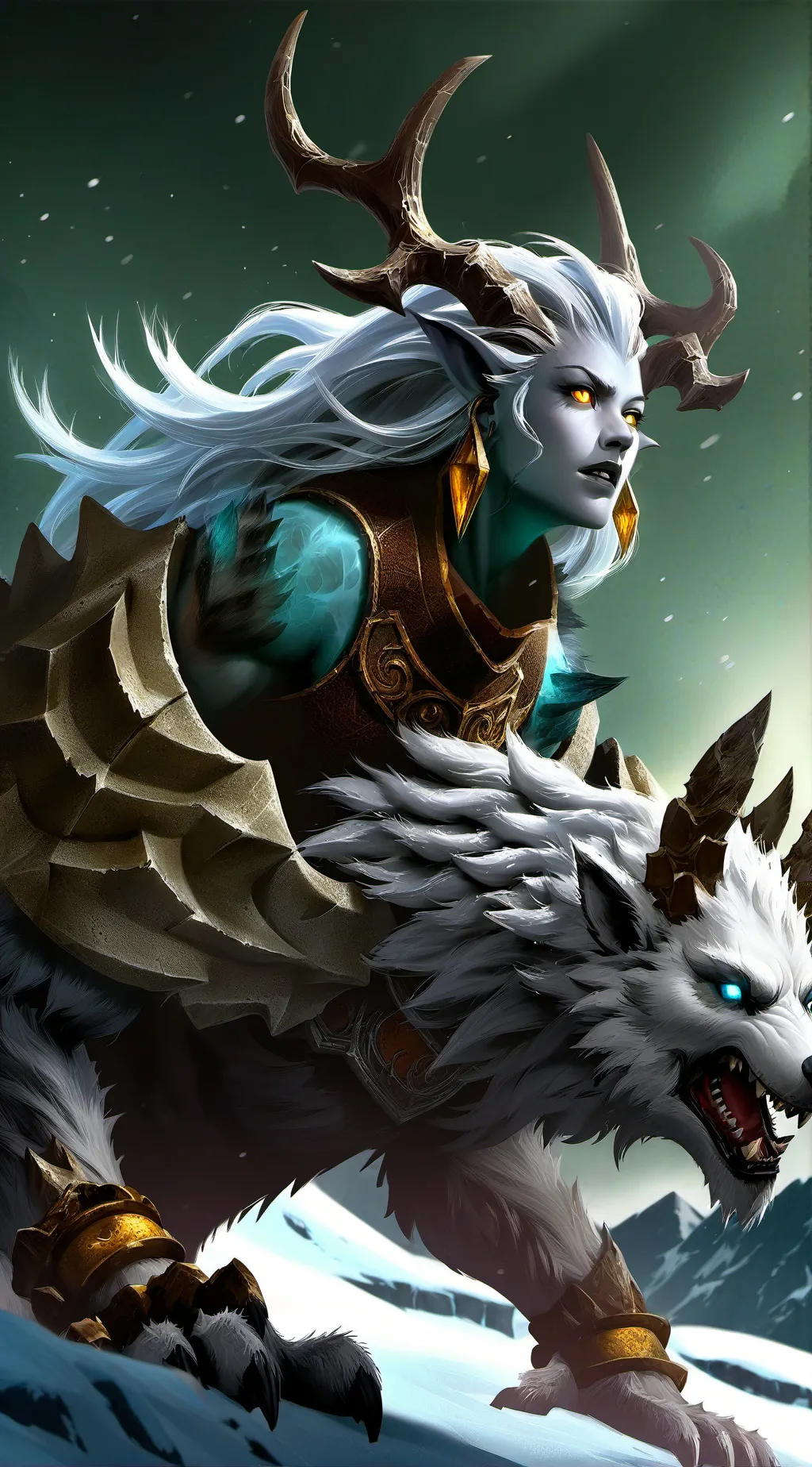 ai character: Selena background