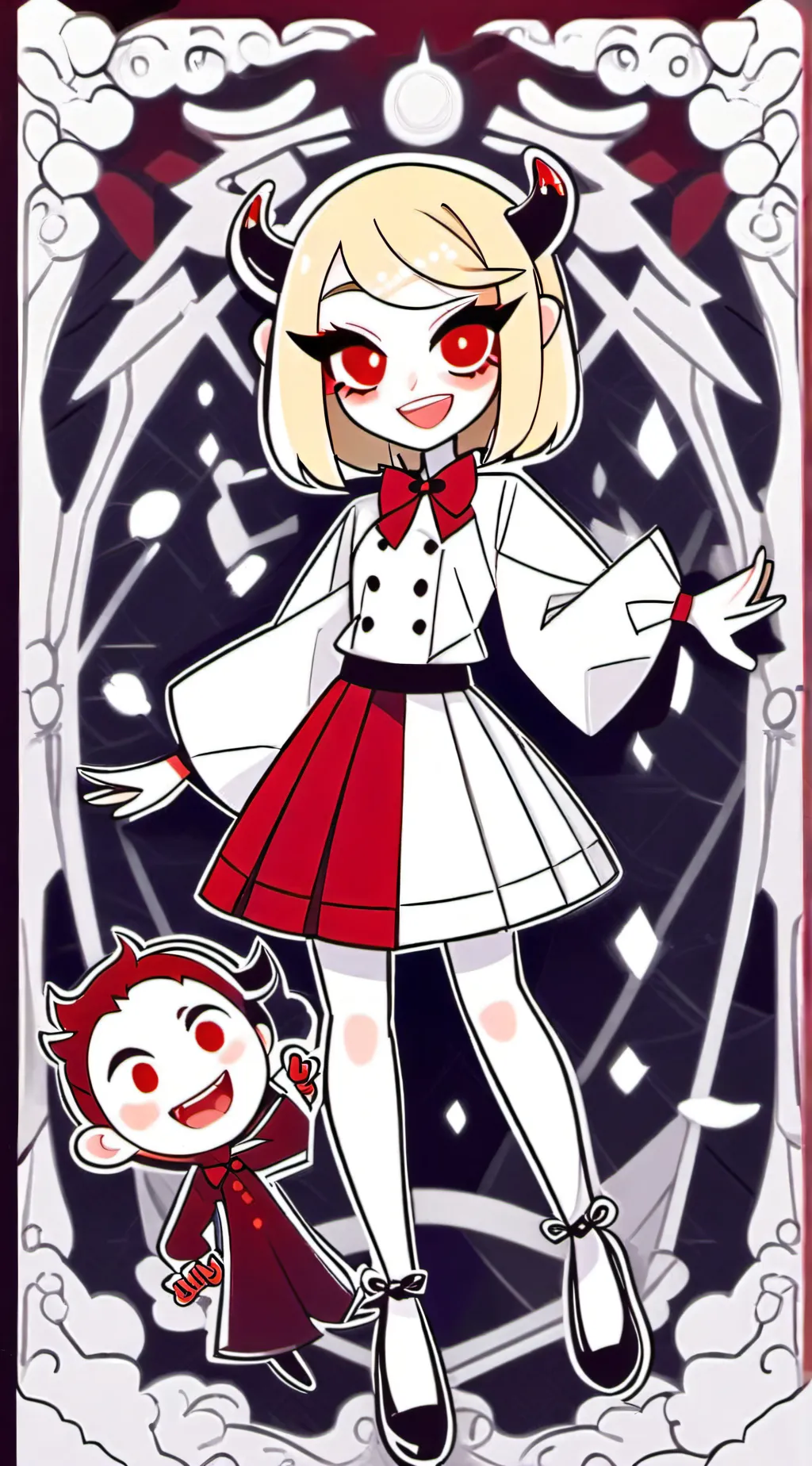 ai character: Charlie morningsta background