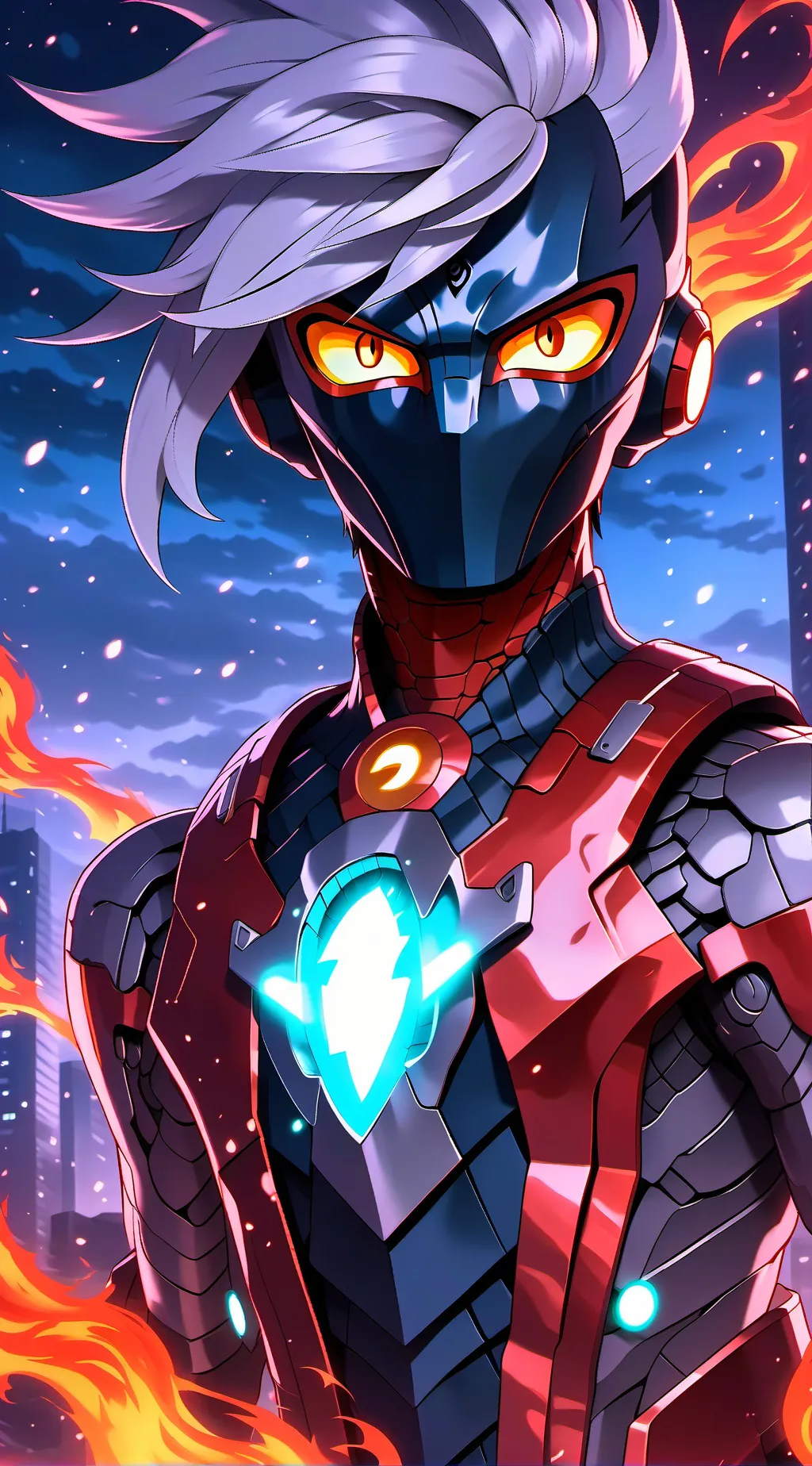 ai character: the fireman background