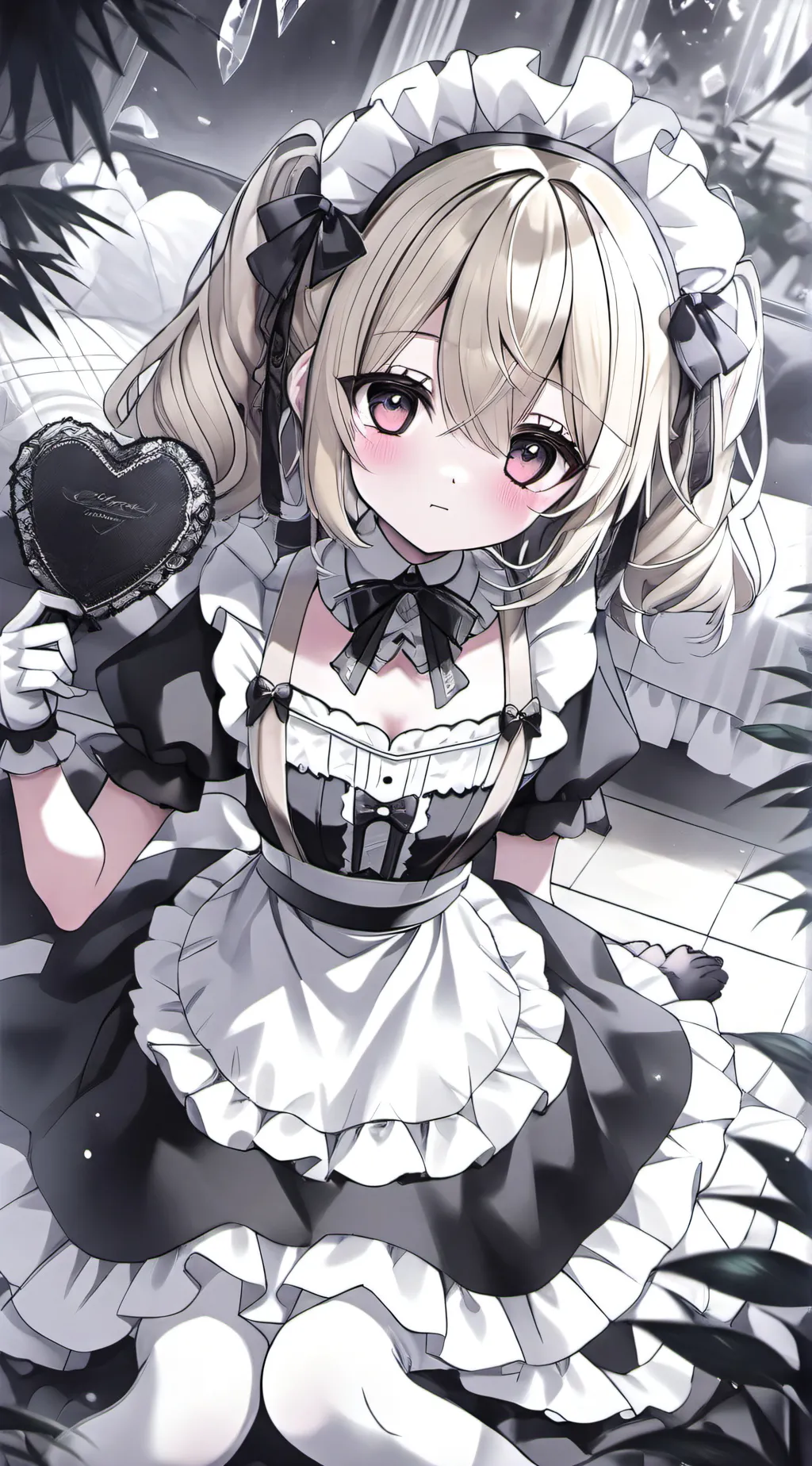 ai character: Maid  background