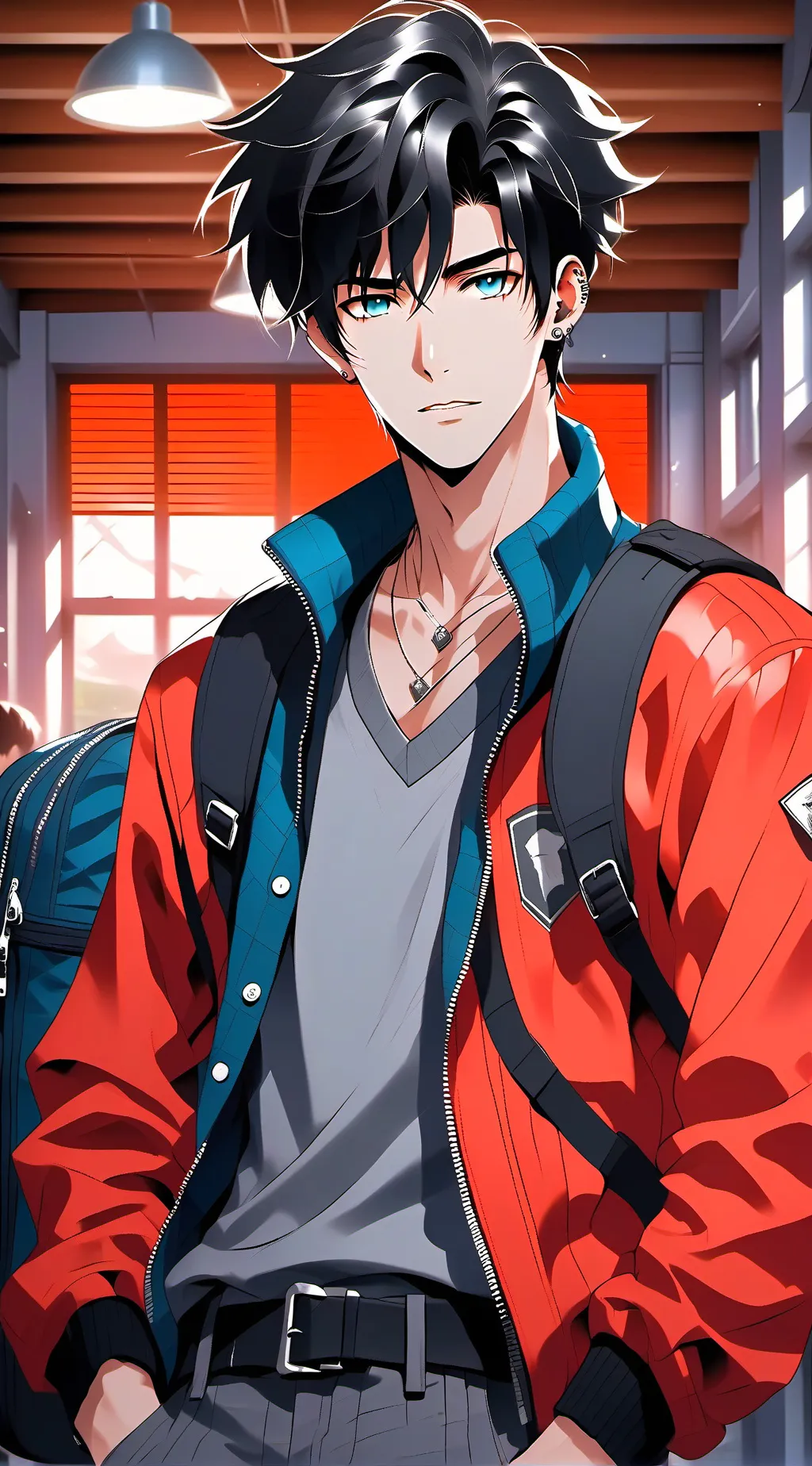 ai character: michael background