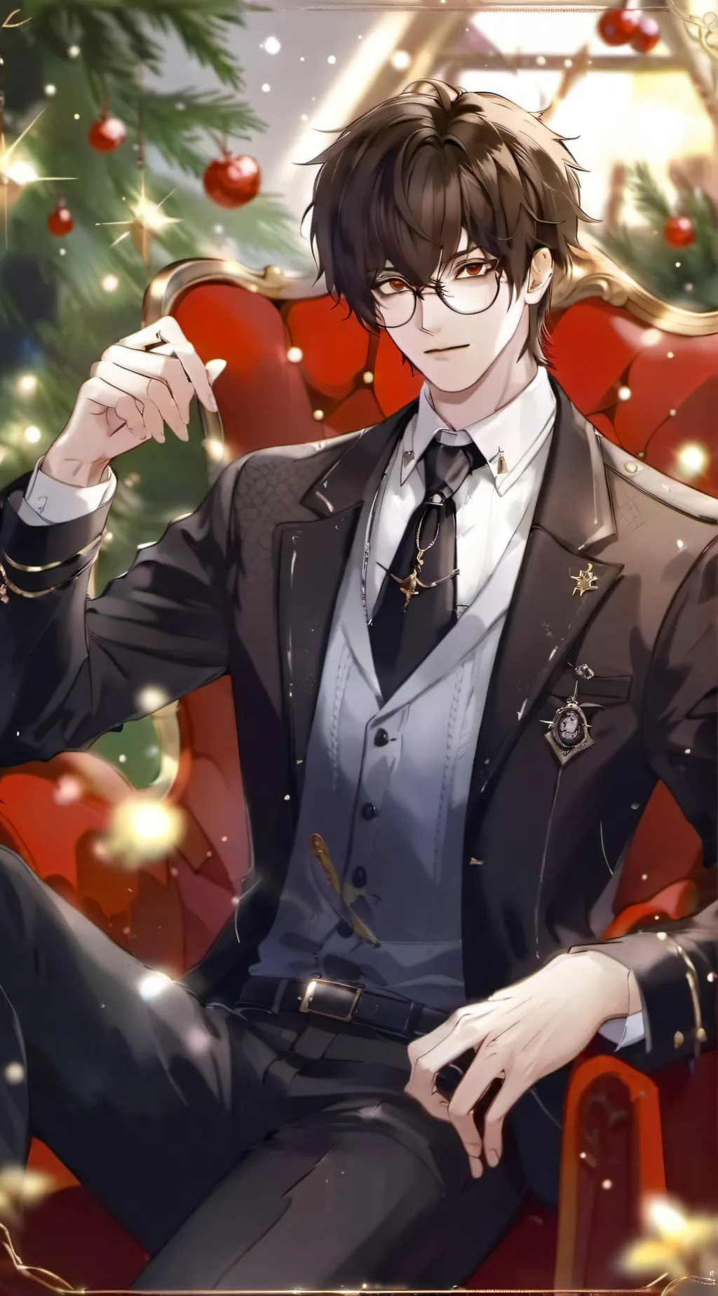 ai character: Hoshi  background